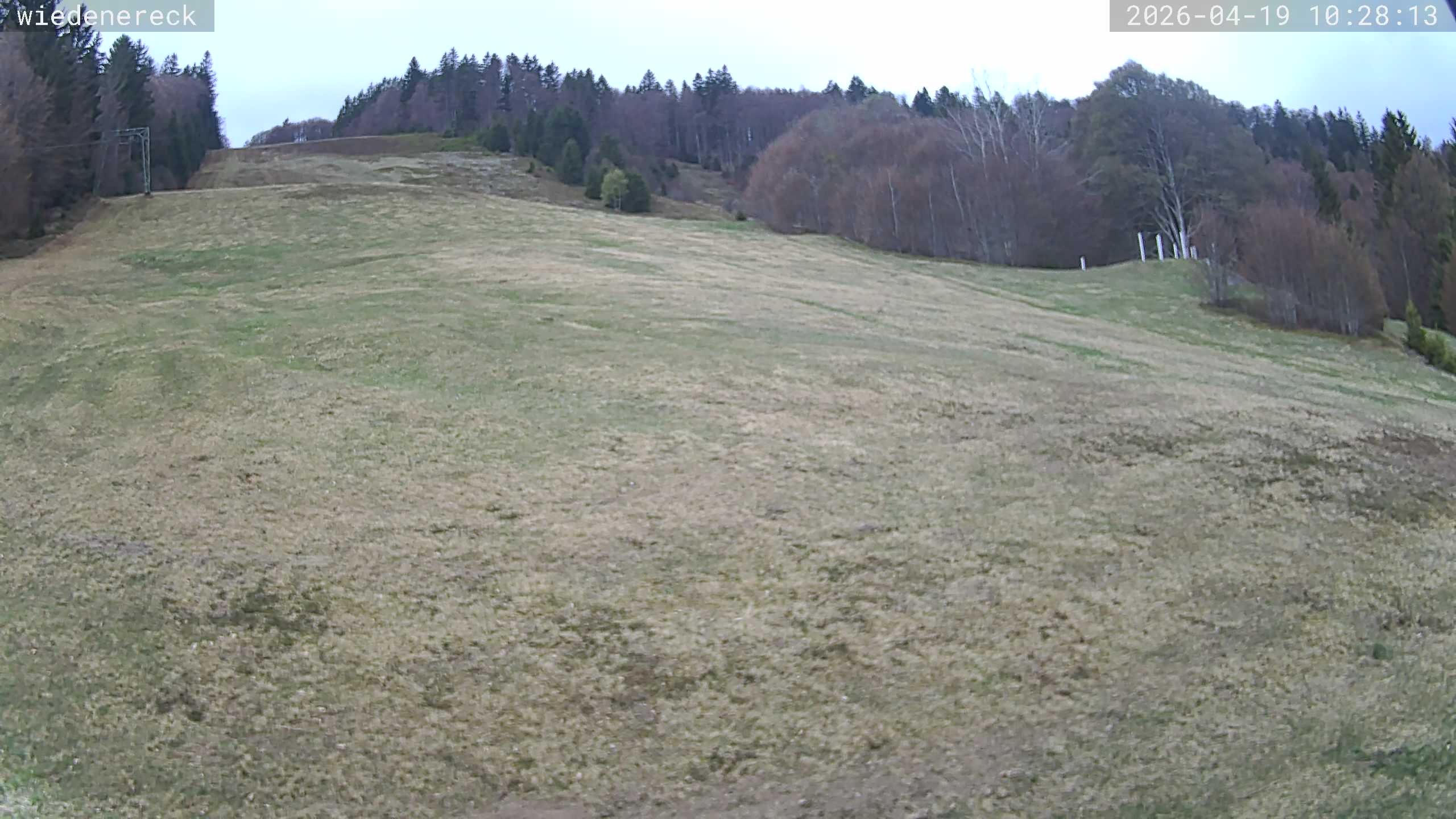 Archiv Foto Webcam Münstertal-Wieden: Wiedenereck Skilift