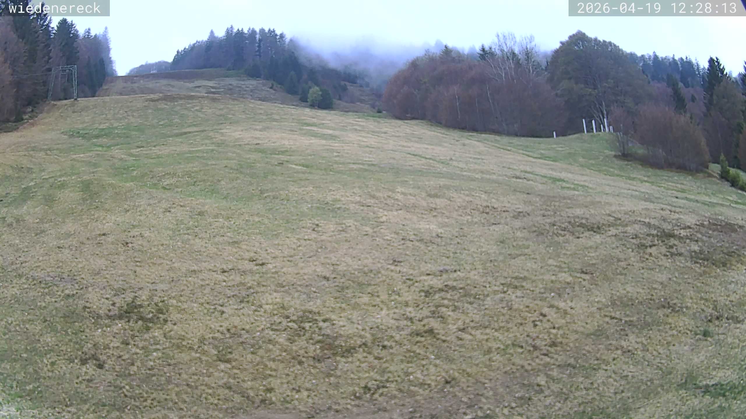 Archiv Foto Webcam Münstertal-Wieden: Wiedenereck Skilift