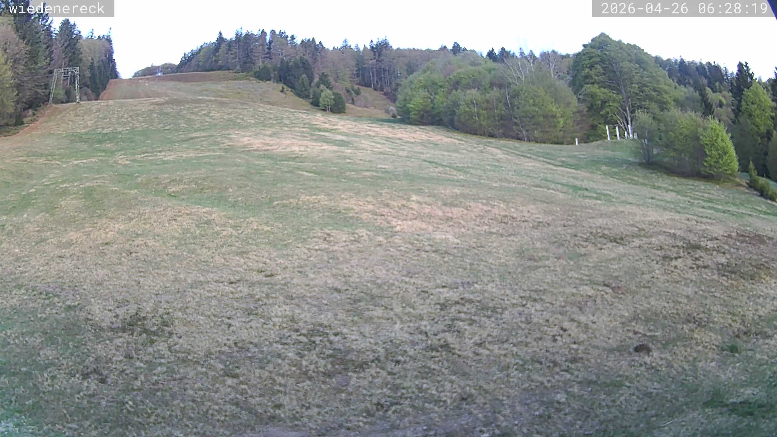 Archived image Webcam Münstertal-Wieden: Wiedenereck lift