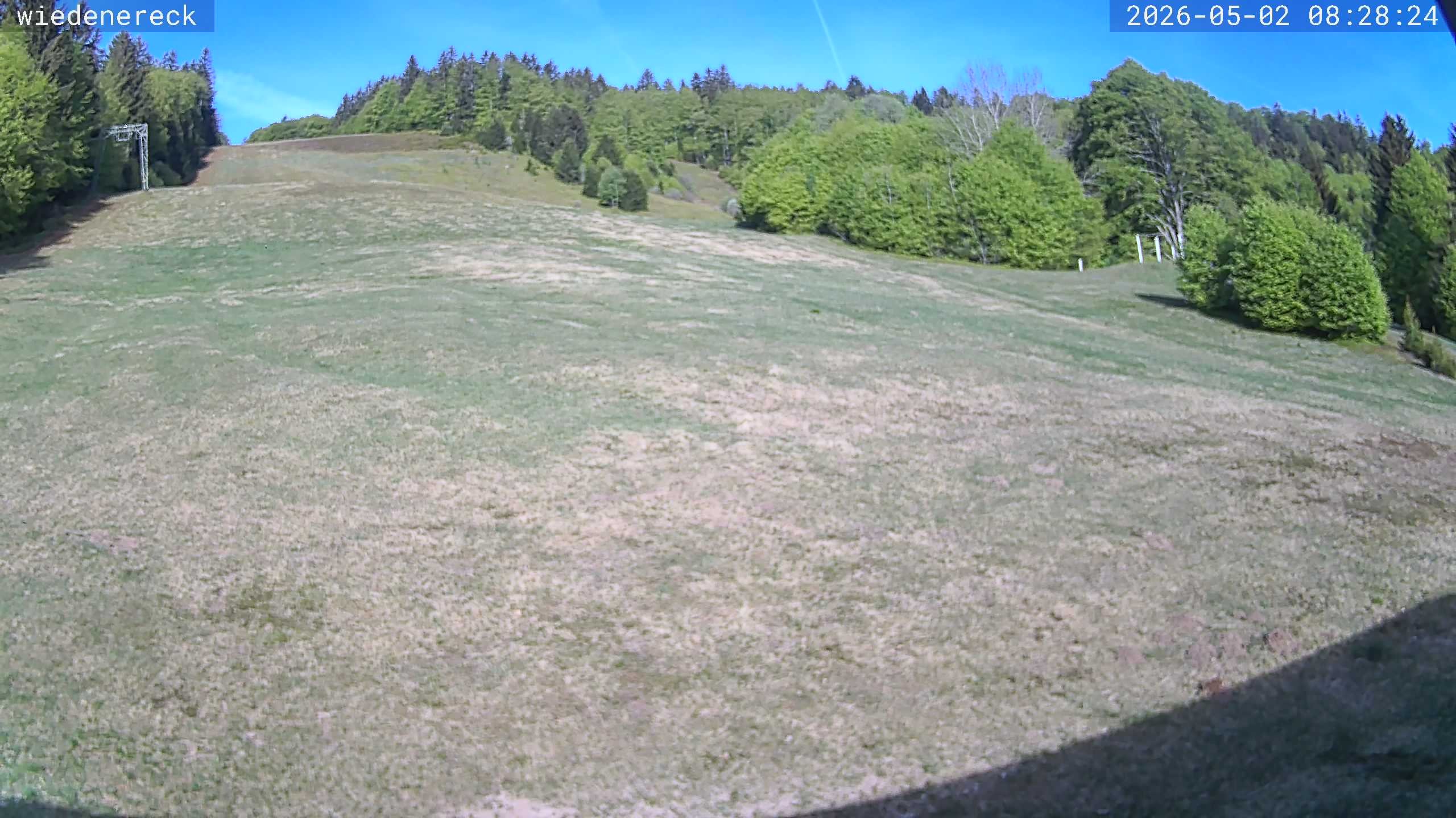 Archiv Foto Webcam Münstertal-Wieden: Wiedenereck Skilift