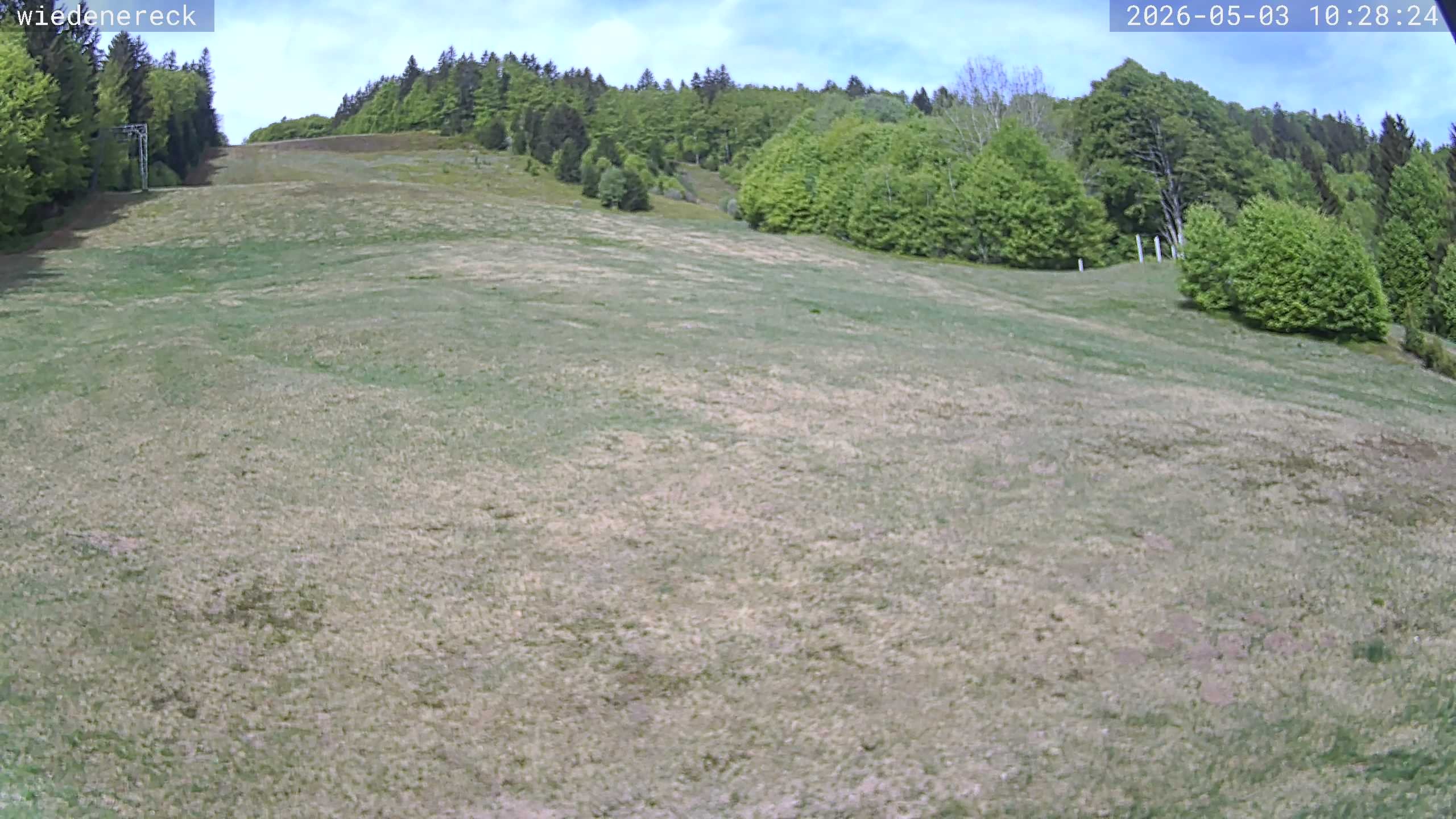 Archived image Webcam Münstertal-Wieden: Wiedenereck lift