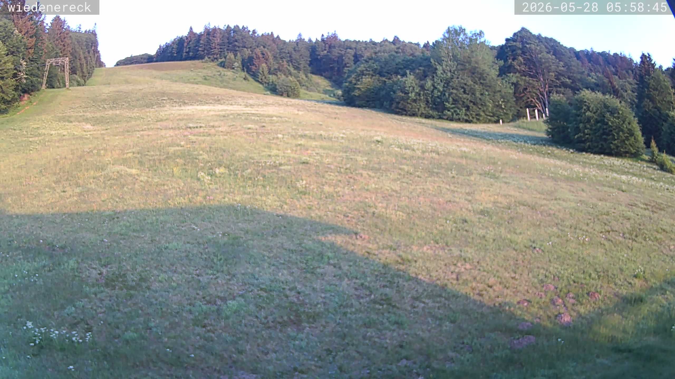 Archived image Webcam Münstertal-Wieden: Wiedenereck lift