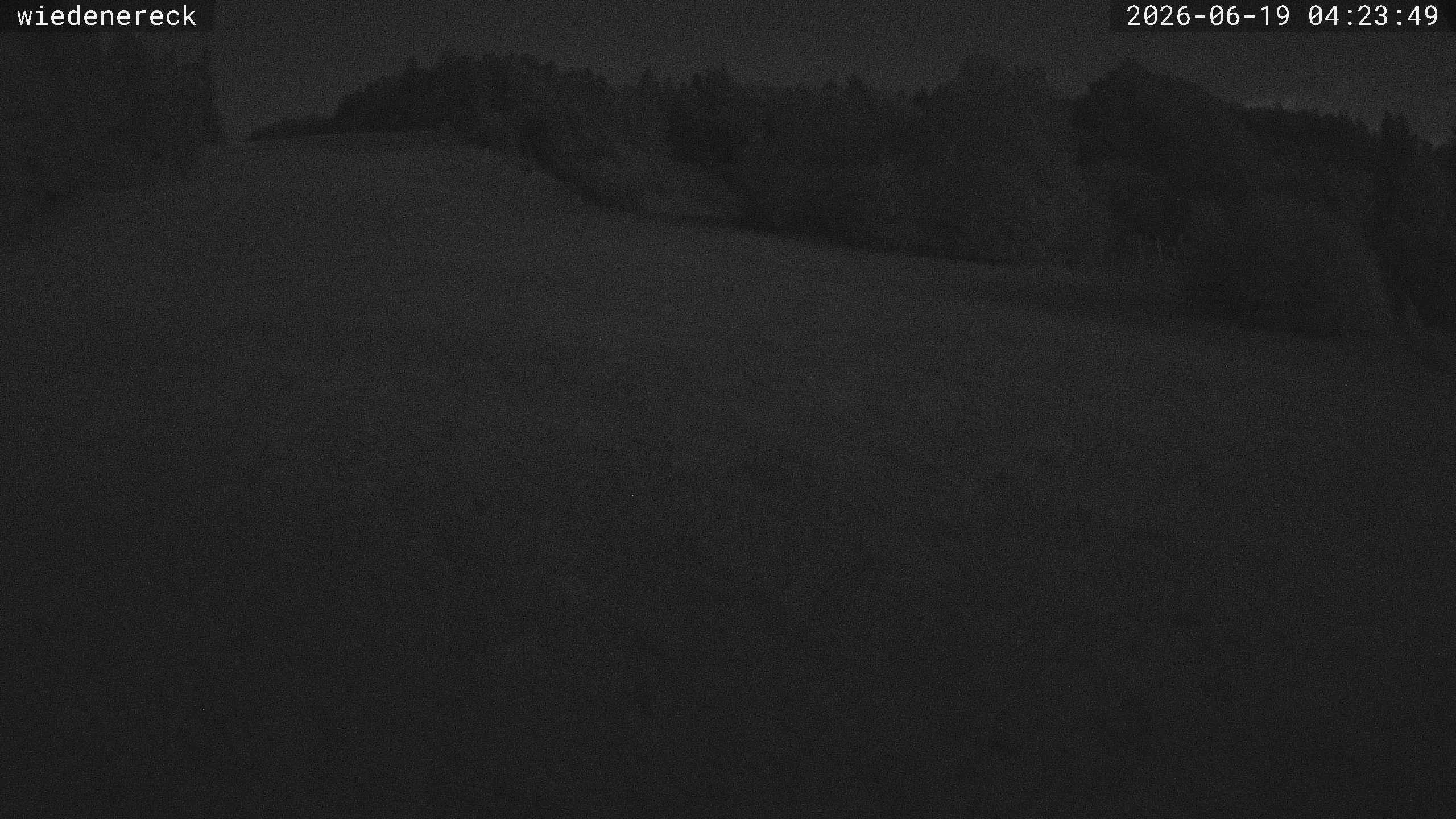 Archiv Foto Webcam Münstertal-Wieden: Wiedenereck Skilift