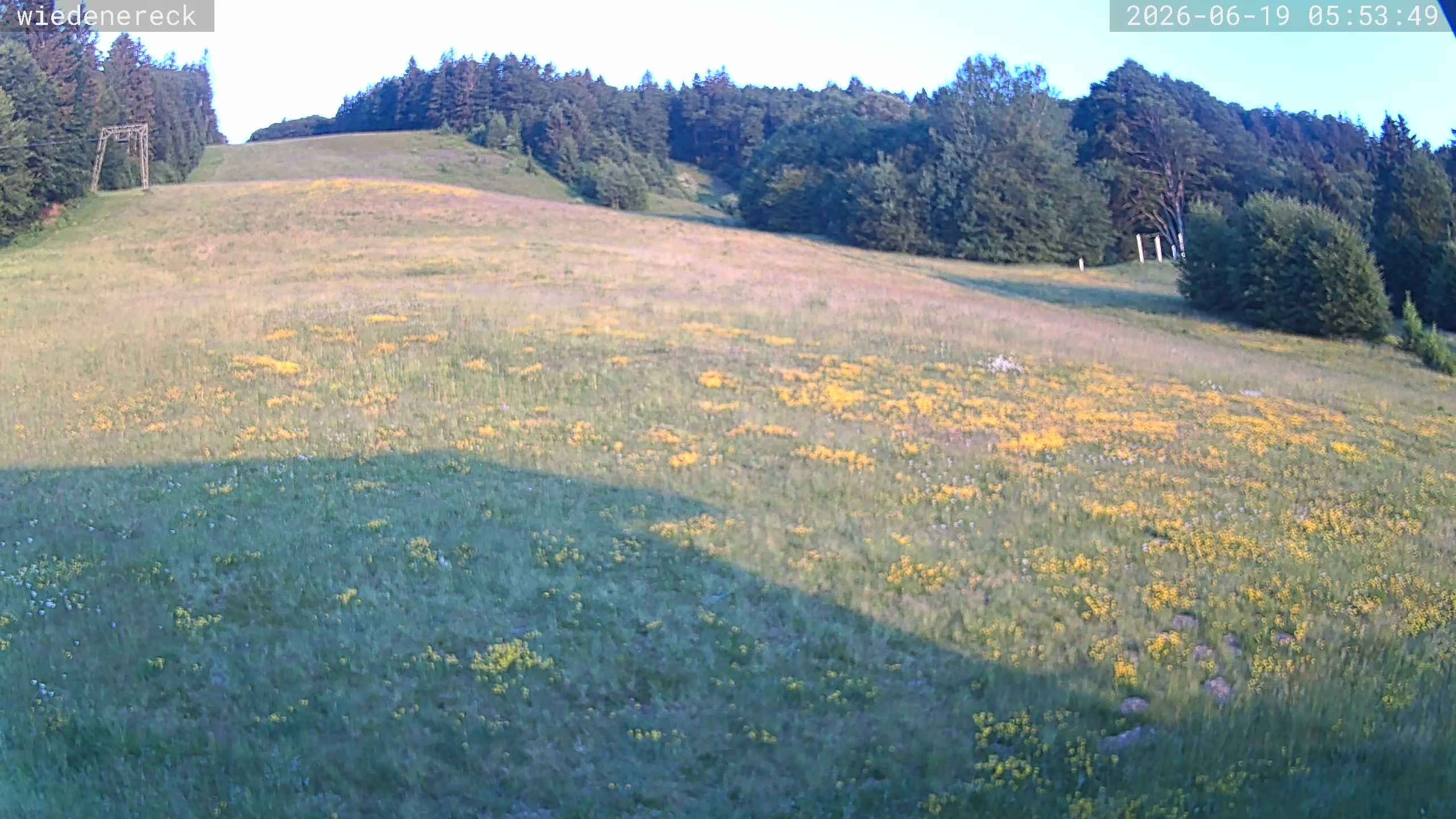 Archiv Foto Webcam Münstertal-Wieden: Wiedenereck Skilift
