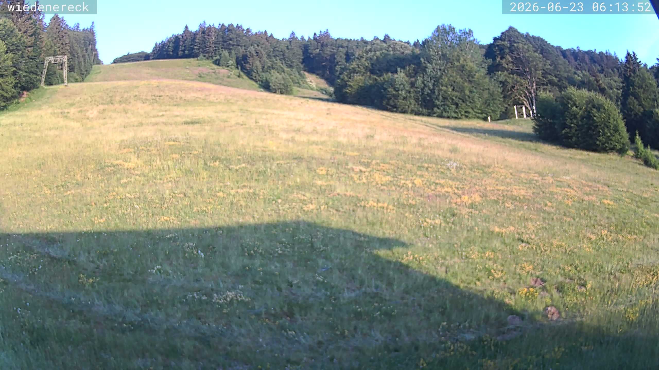 Archiv Foto Webcam Münstertal-Wieden: Wiedenereck Skilift