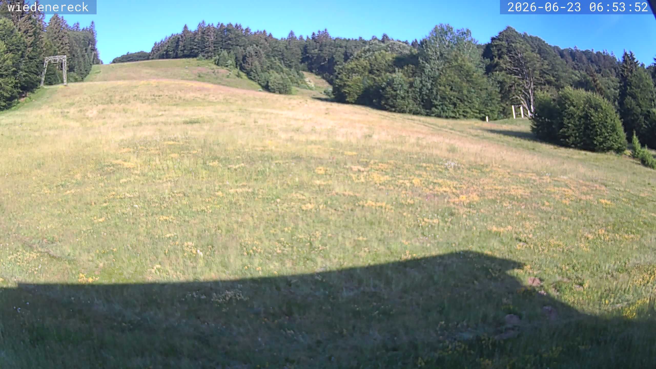 Archiv Foto Webcam Münstertal-Wieden: Wiedenereck Skilift