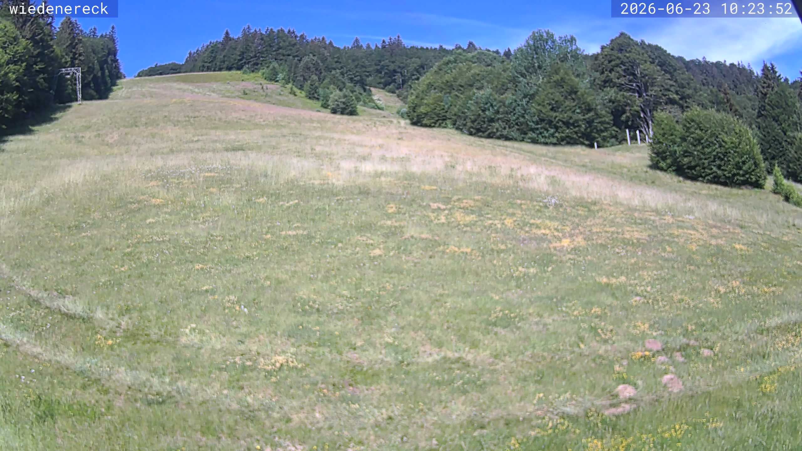 Archiv Foto Webcam Münstertal-Wieden: Wiedenereck Skilift