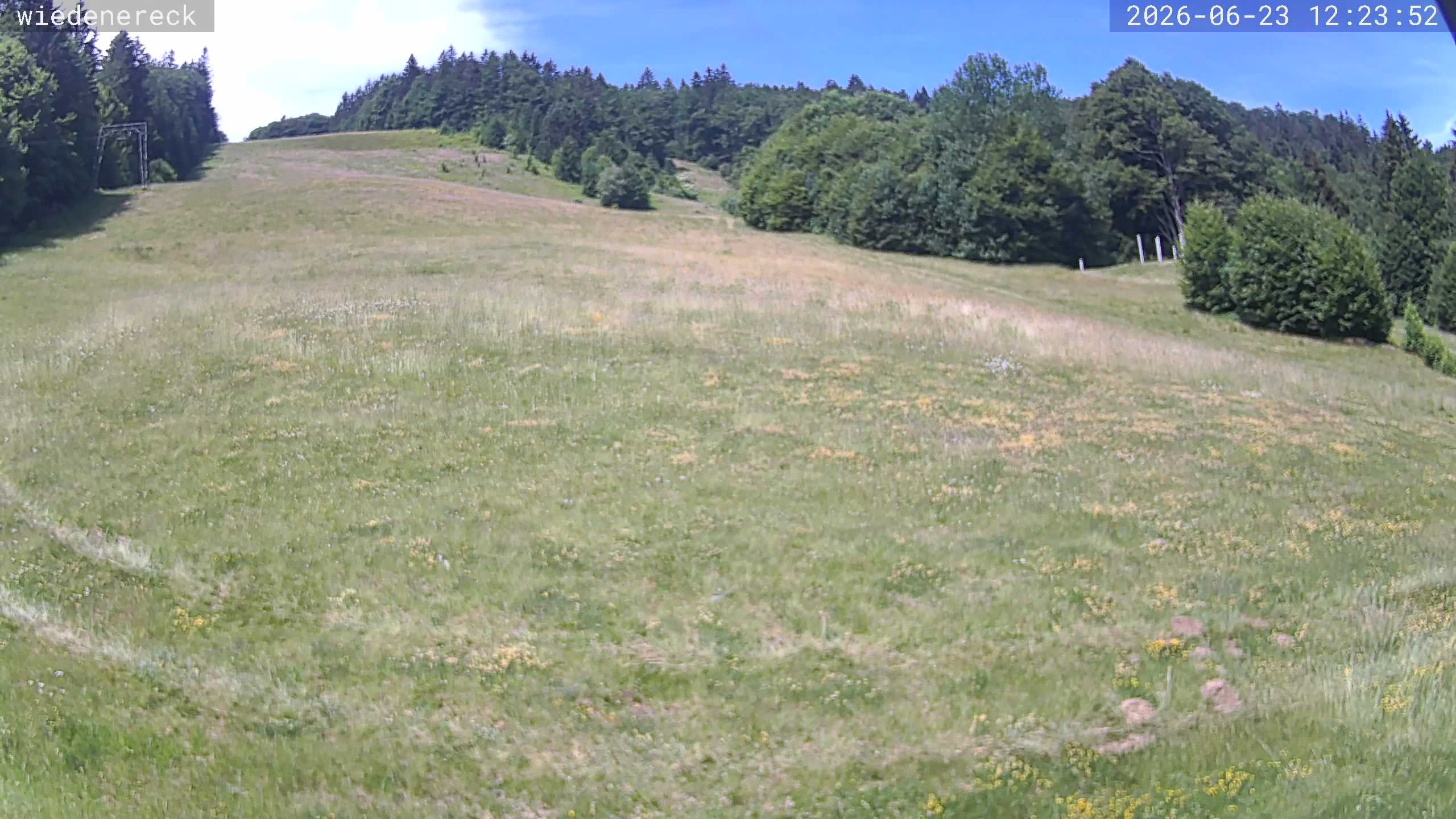 Archiv Foto Webcam Münstertal-Wieden: Wiedenereck Skilift