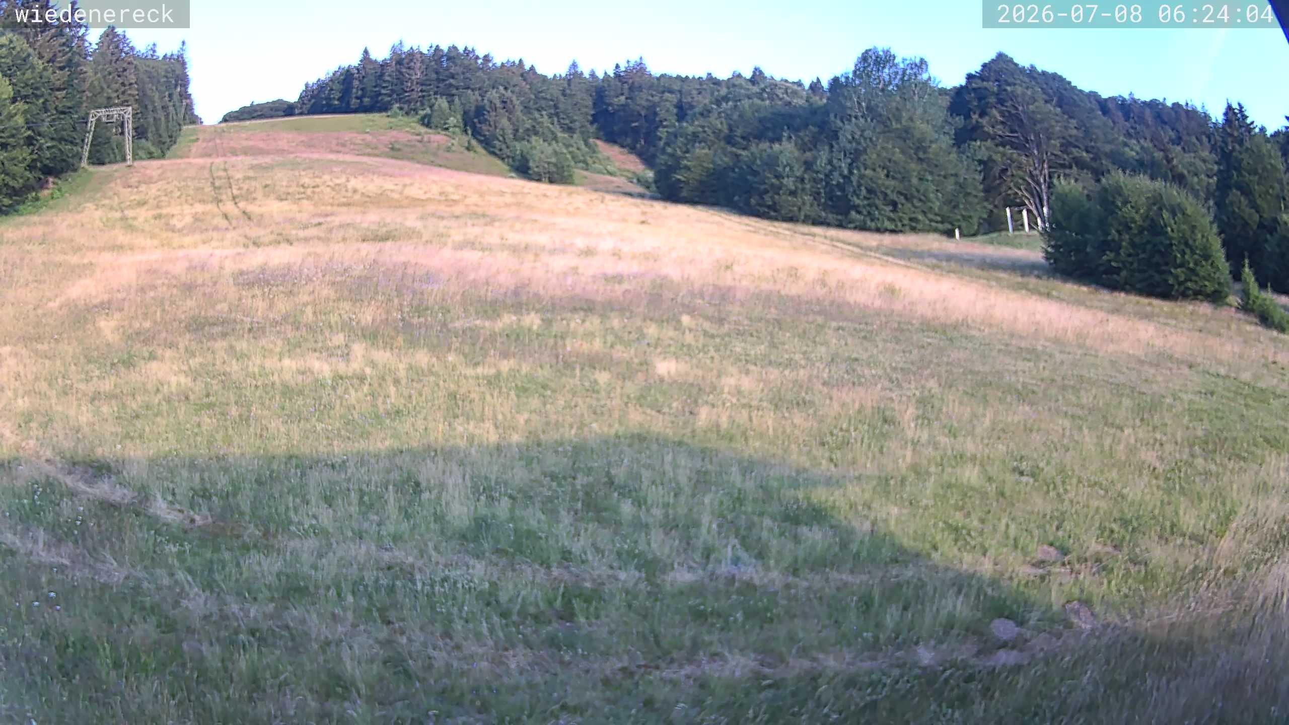 Archived image Webcam Münstertal-Wieden: Wiedenereck lift