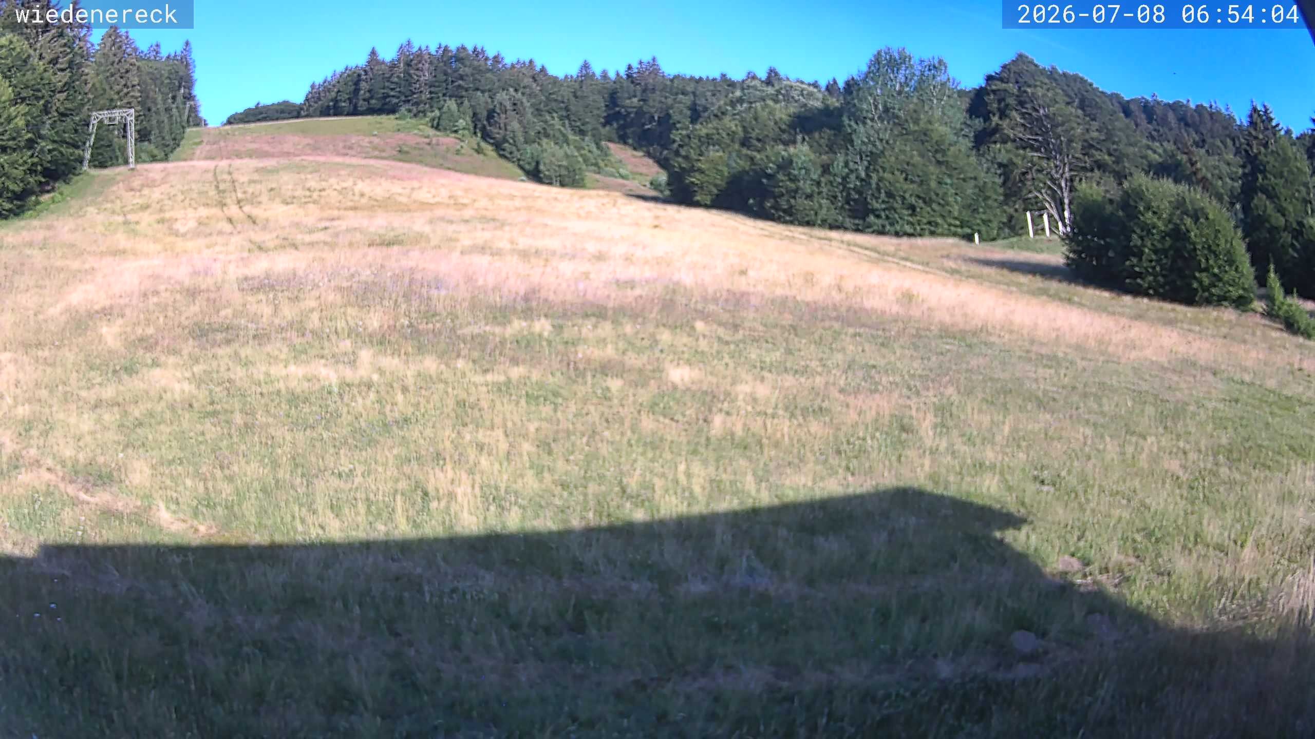 Archived image Webcam Münstertal-Wieden: Wiedenereck lift