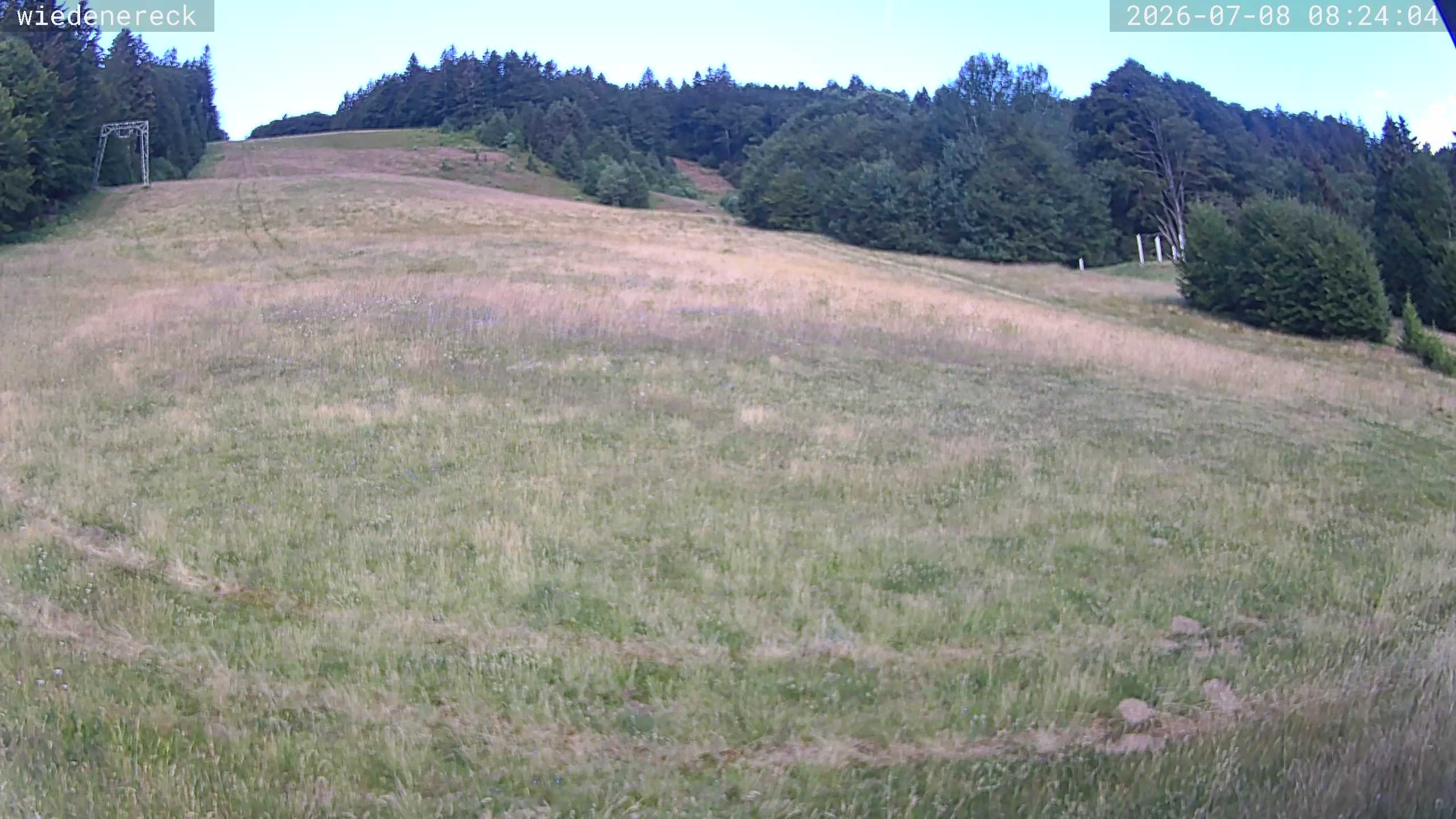 Archived image Webcam Münstertal-Wieden: Wiedenereck lift