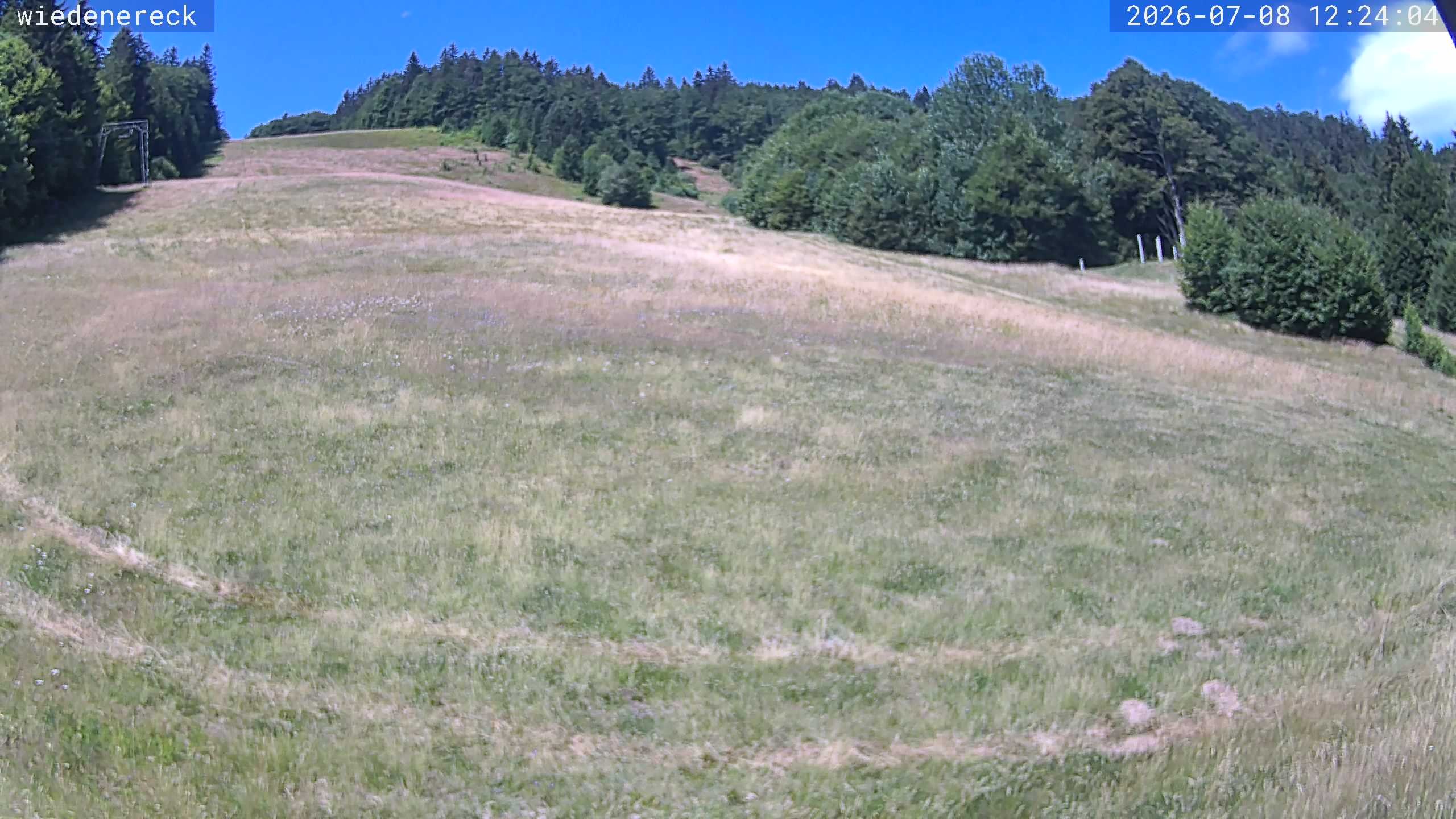 Archived image Webcam Münstertal-Wieden: Wiedenereck lift
