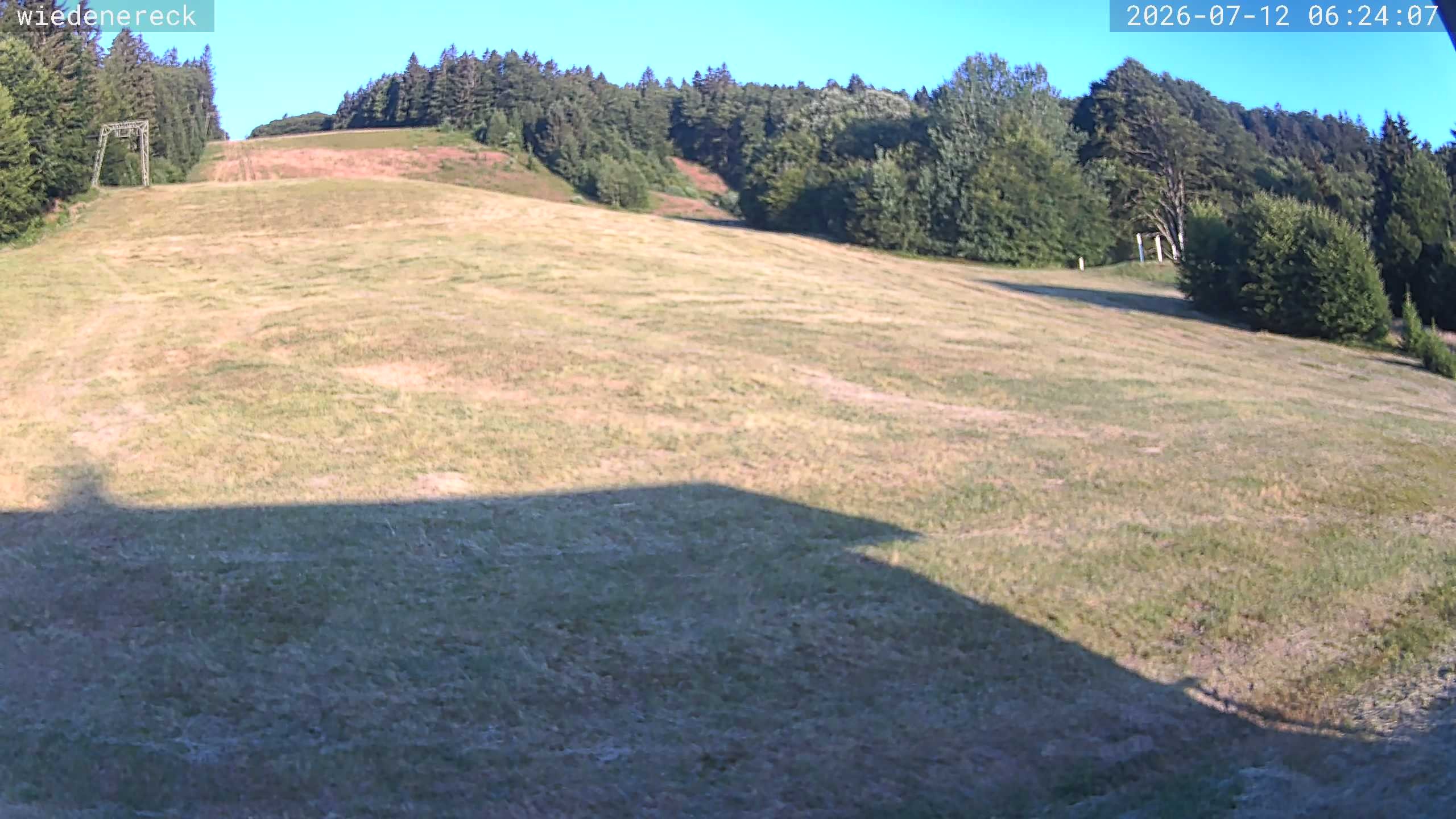 Archived image Webcam Münstertal-Wieden: Wiedenereck lift