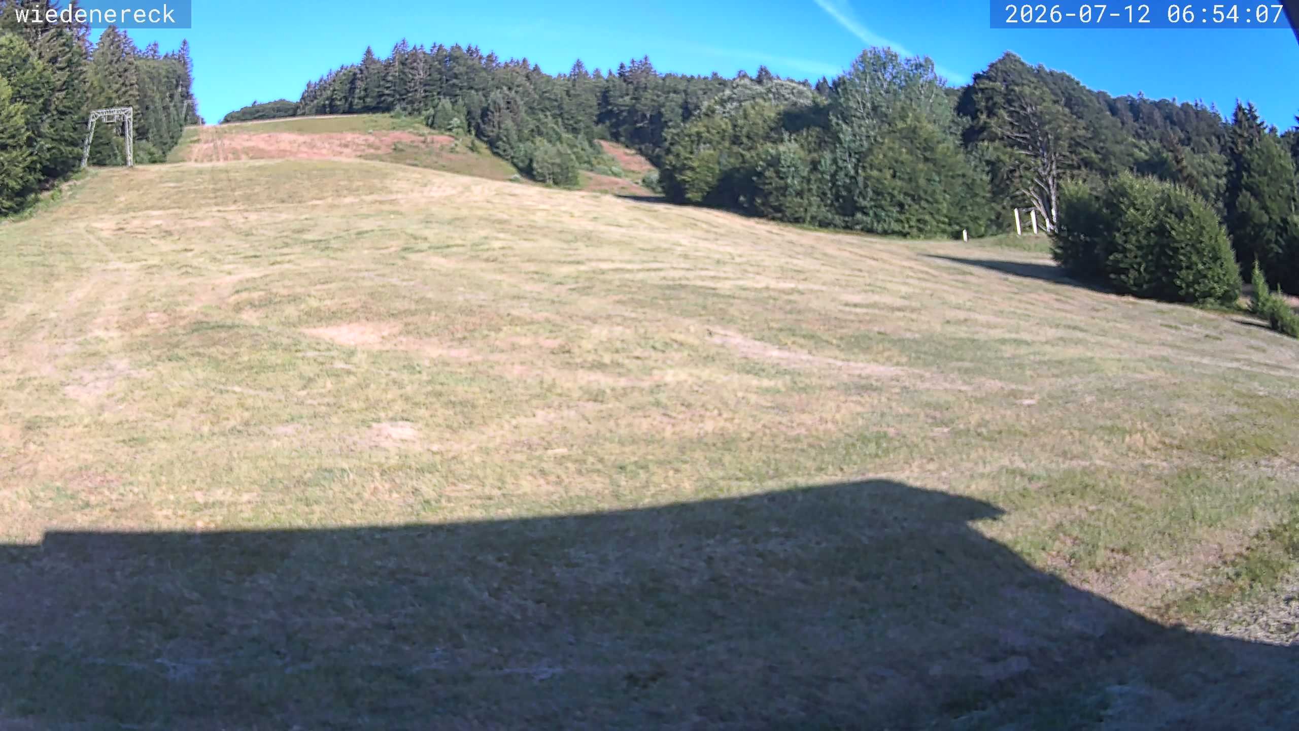 Archived image Webcam Münstertal-Wieden: Wiedenereck lift