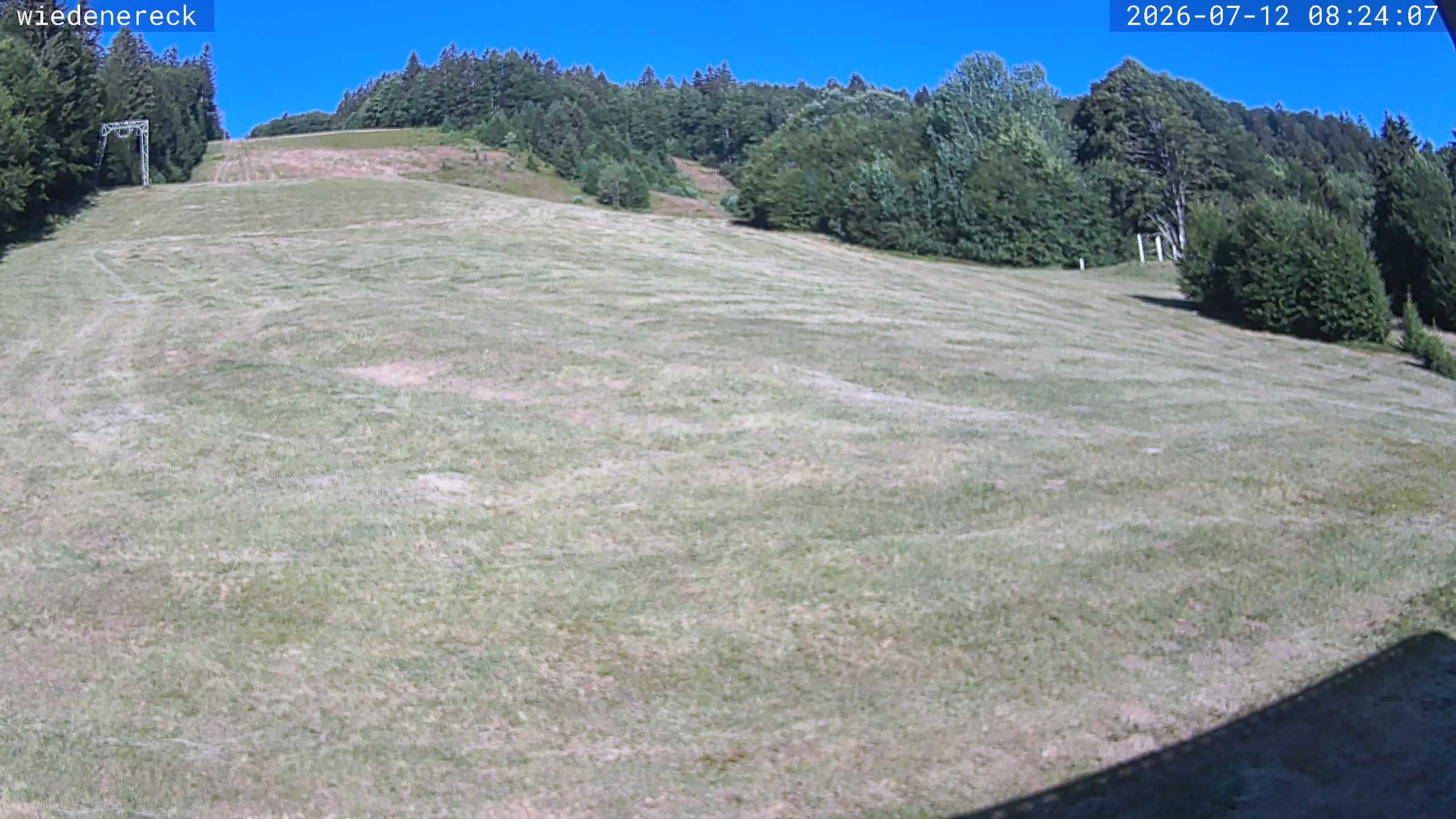 Archived image Webcam Münstertal-Wieden: Wiedenereck lift