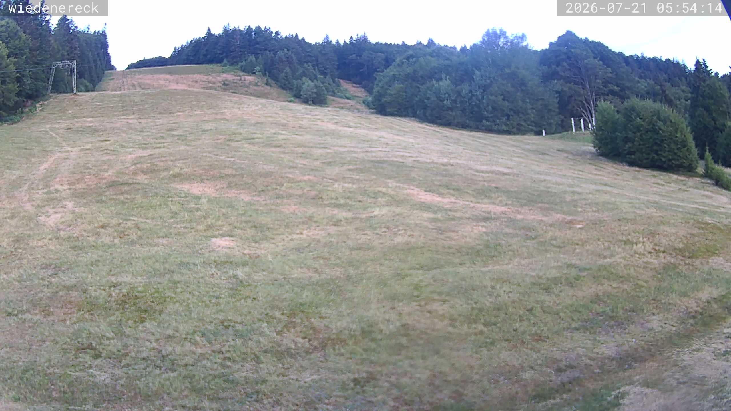 Archiv Foto Webcam Münstertal-Wieden: Wiedenereck Skilift