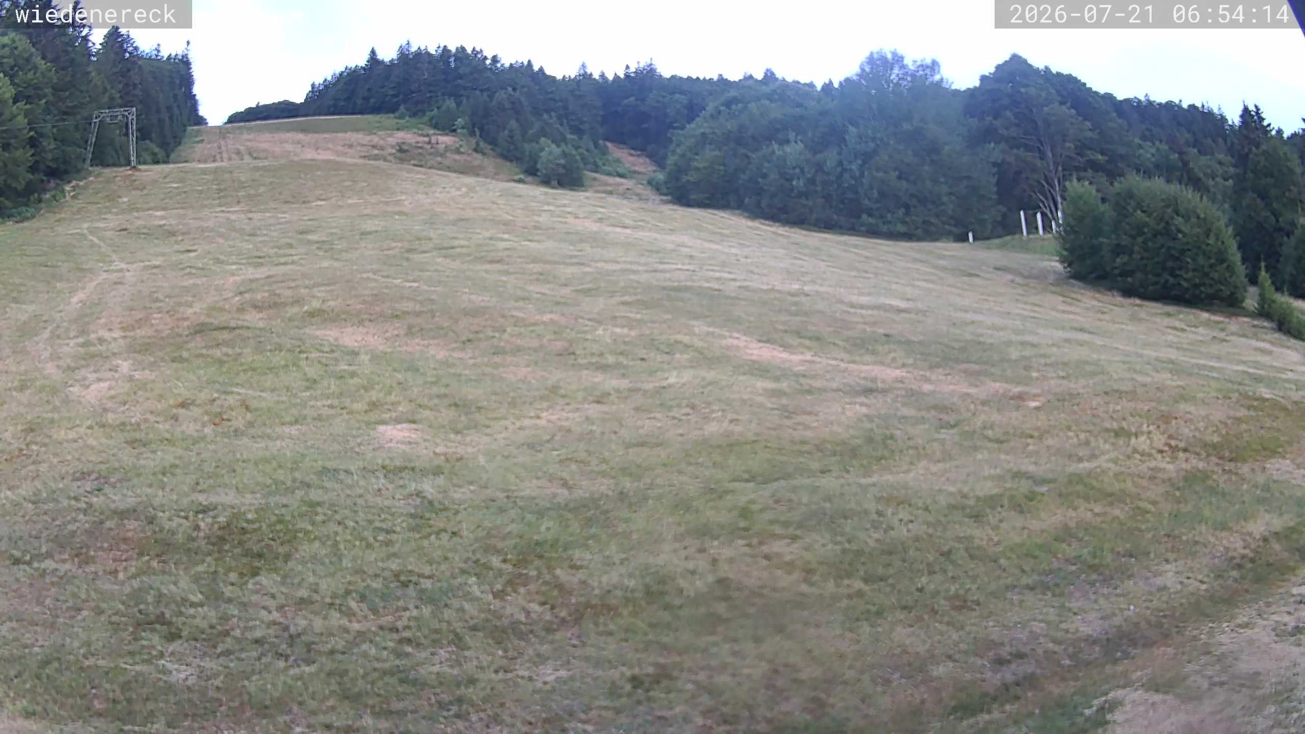Archiv Foto Webcam Münstertal-Wieden: Wiedenereck Skilift