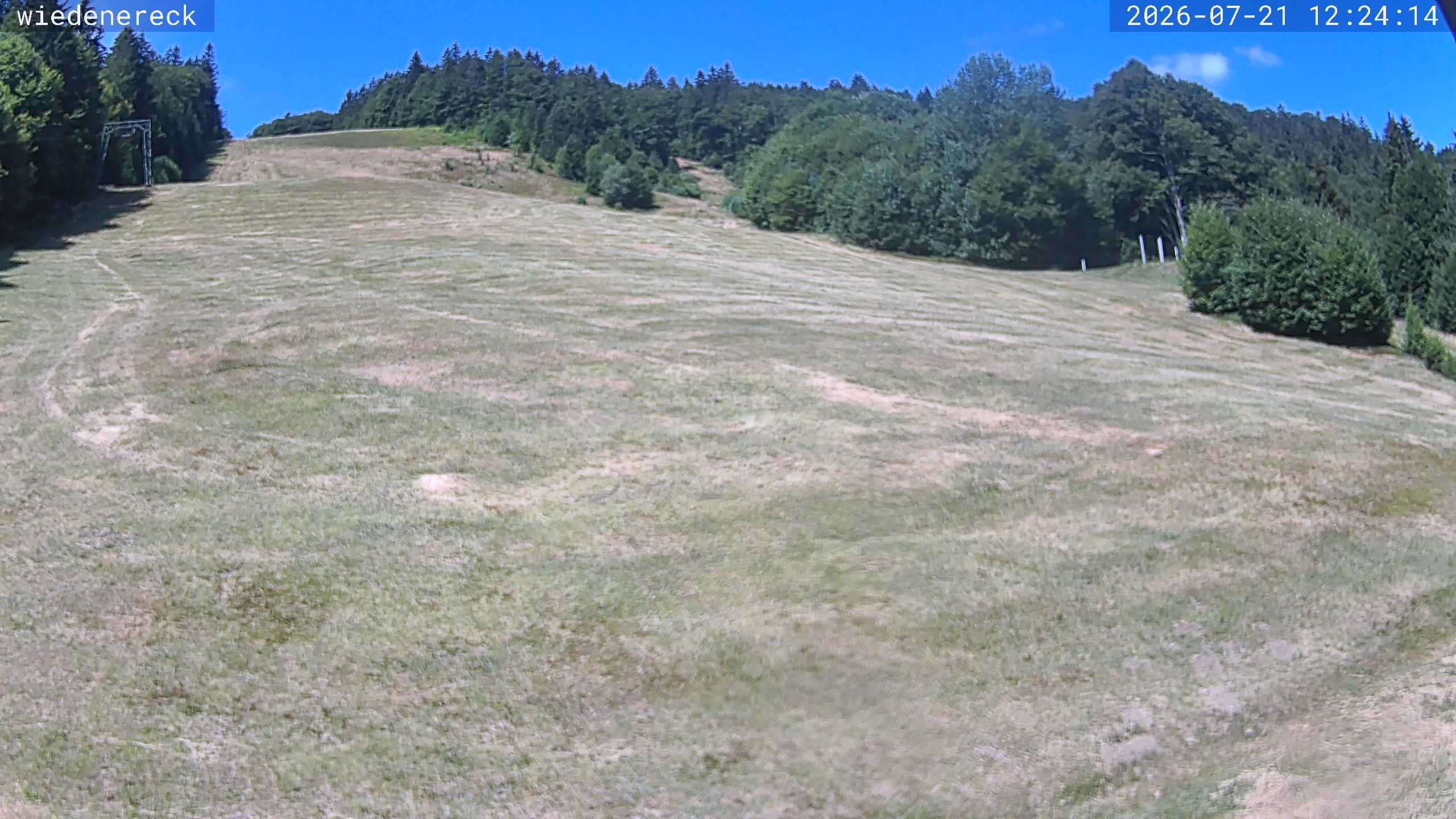 Archiv Foto Webcam Münstertal-Wieden: Wiedenereck Skilift