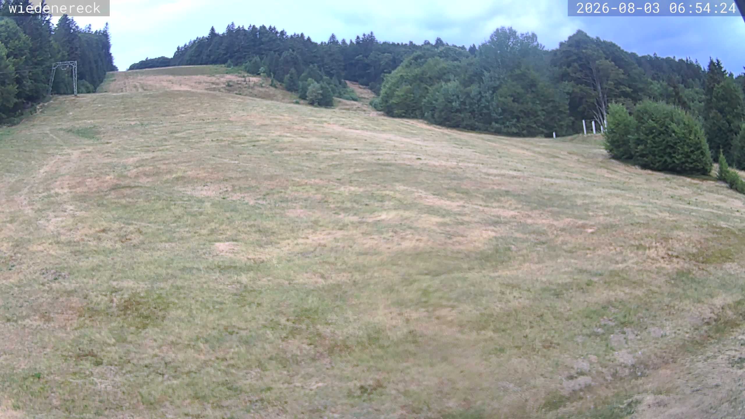 Archived image Webcam Münstertal-Wieden: Wiedenereck lift