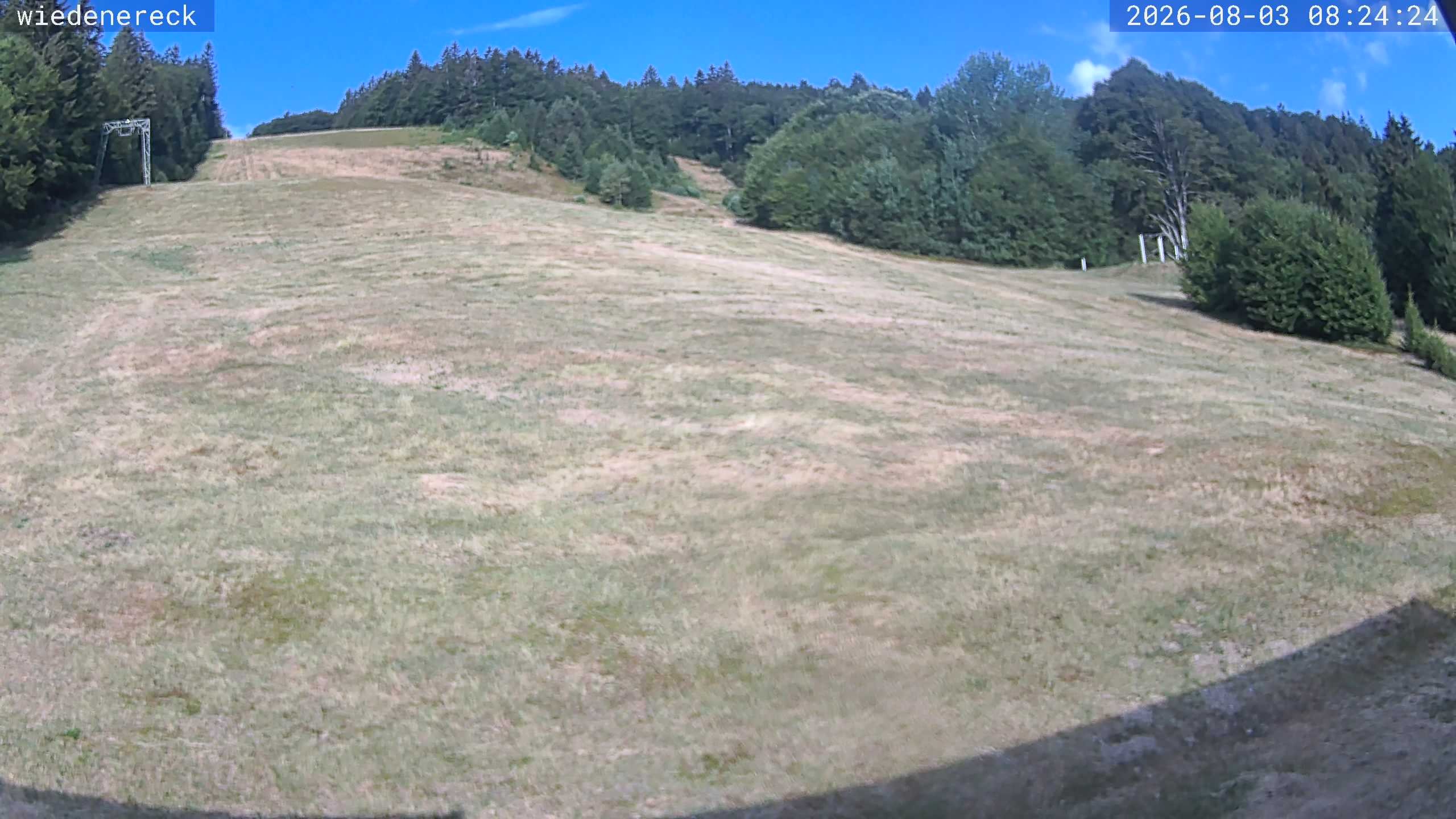 Archived image Webcam Münstertal-Wieden: Wiedenereck lift