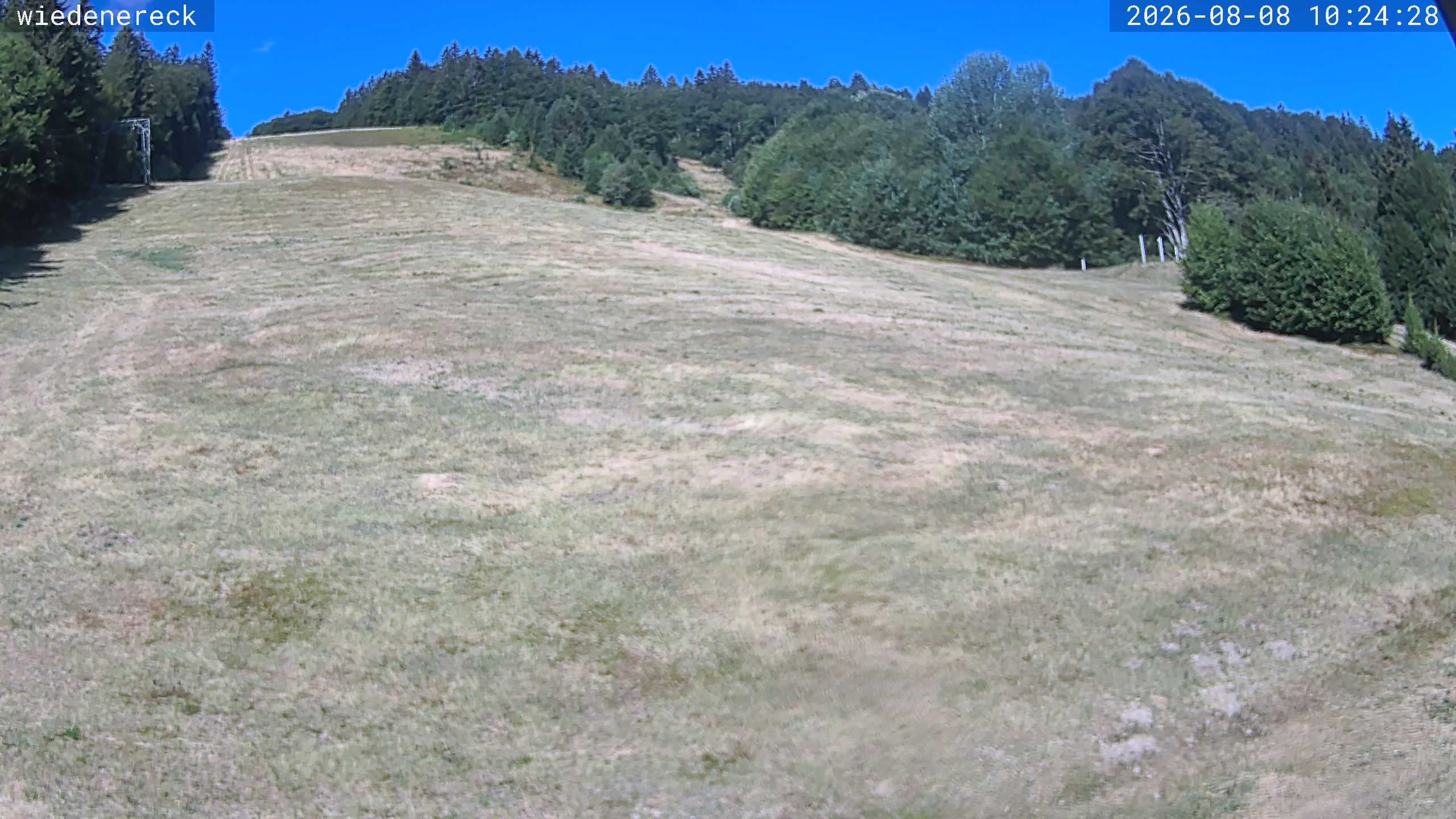 Archived image Webcam Münstertal-Wieden: Wiedenereck lift