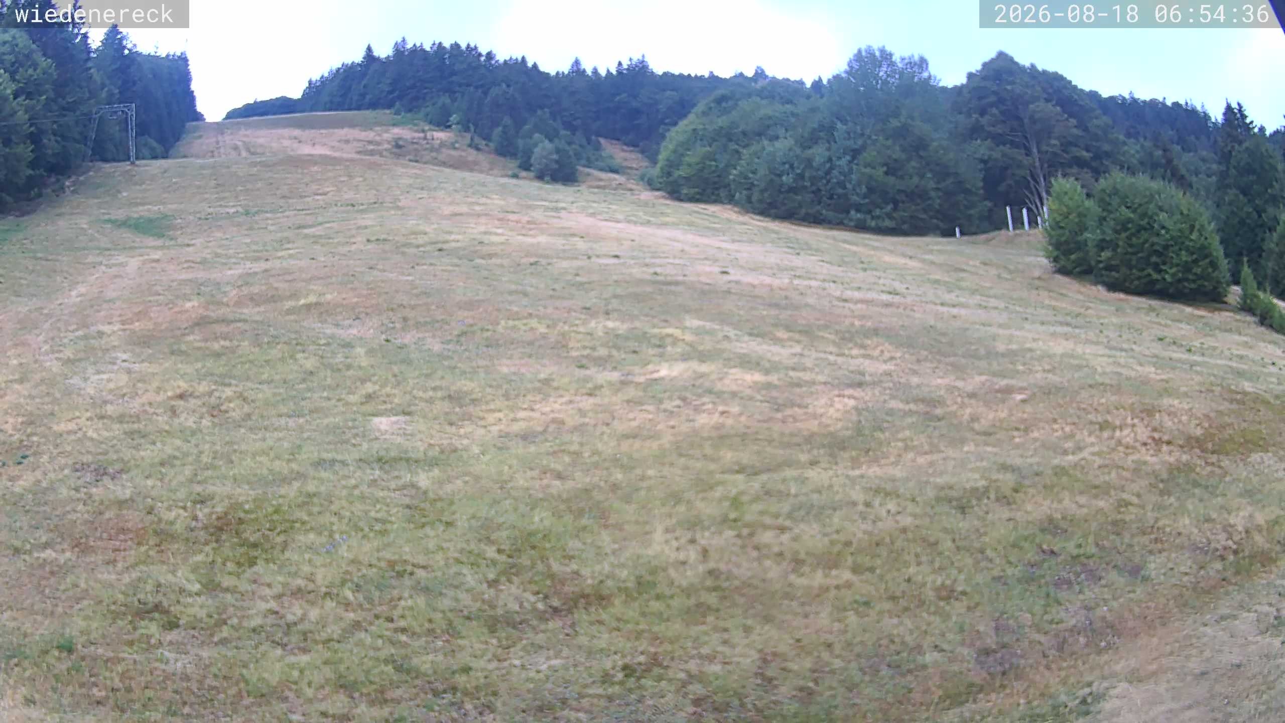 Archiv Foto Webcam Münstertal-Wieden: Wiedenereck Skilift