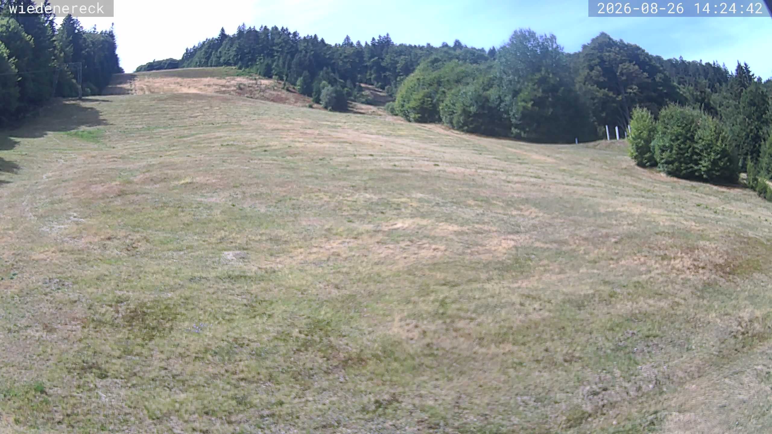 Archiv Foto Webcam Münstertal-Wieden: Wiedenereck Skilift