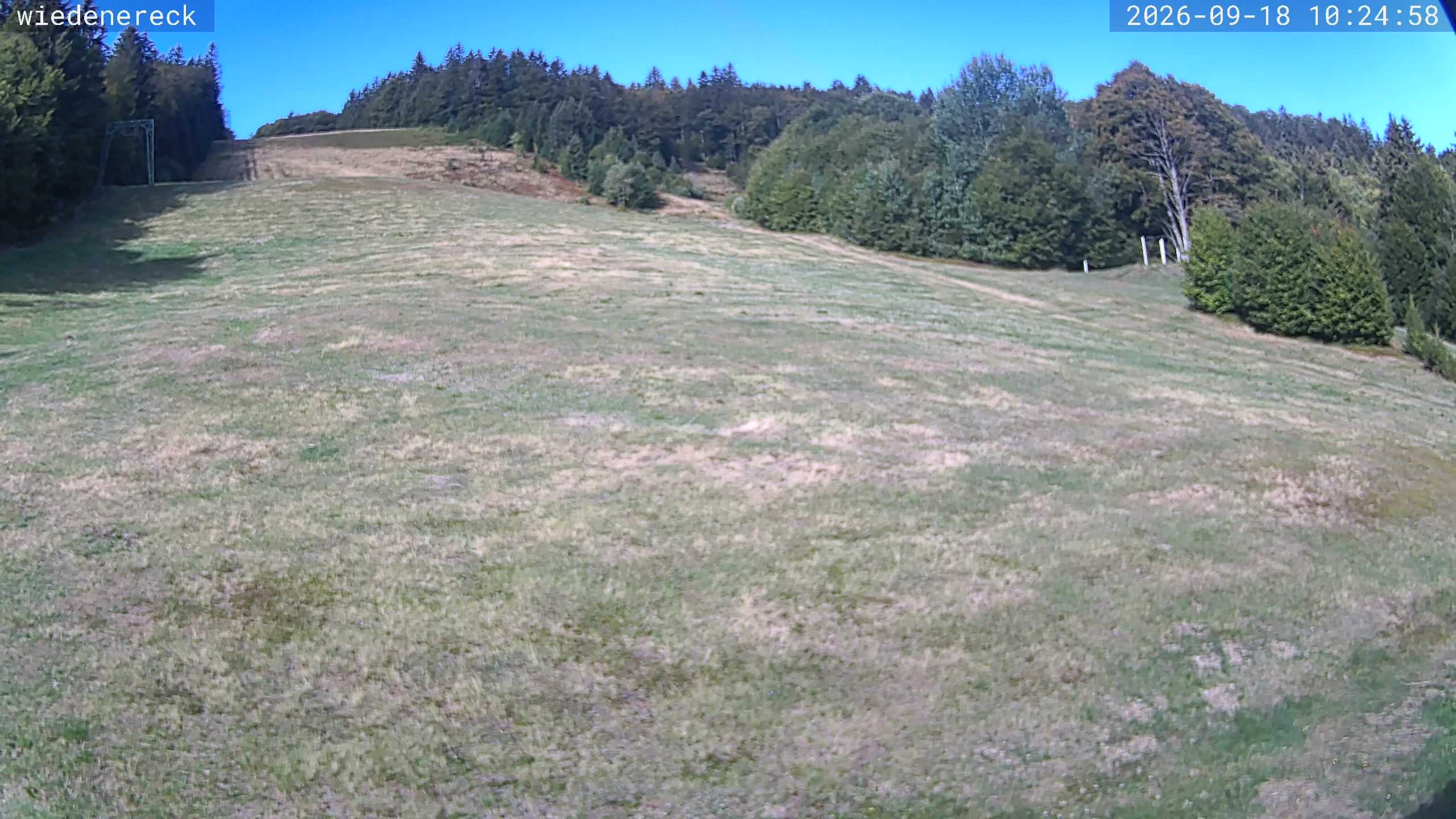 Archiv Foto Webcam Münstertal-Wieden: Wiedenereck Skilift
