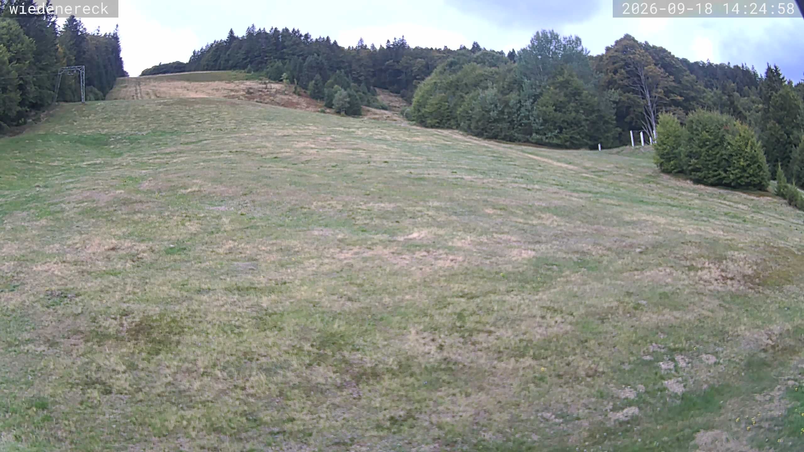 Archiv Foto Webcam Münstertal-Wieden: Wiedenereck Skilift