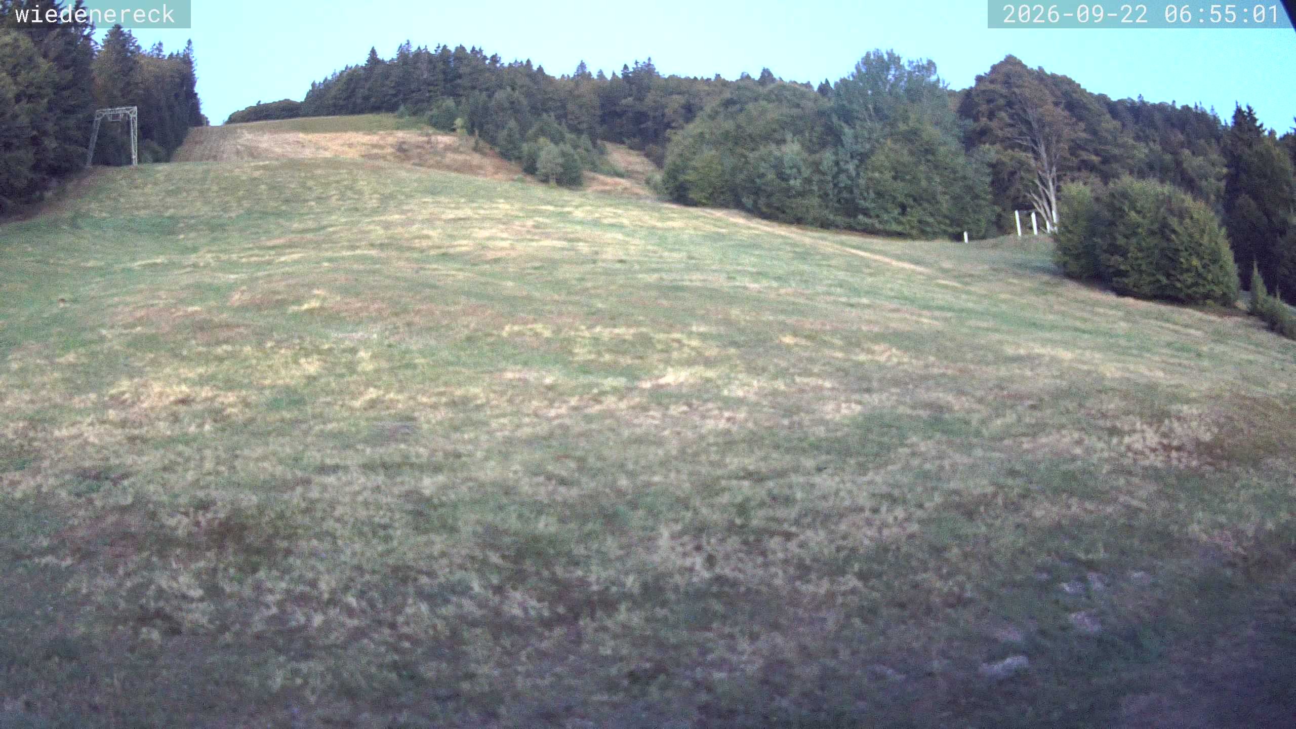 Archived image Webcam Münstertal-Wieden: Wiedenereck lift