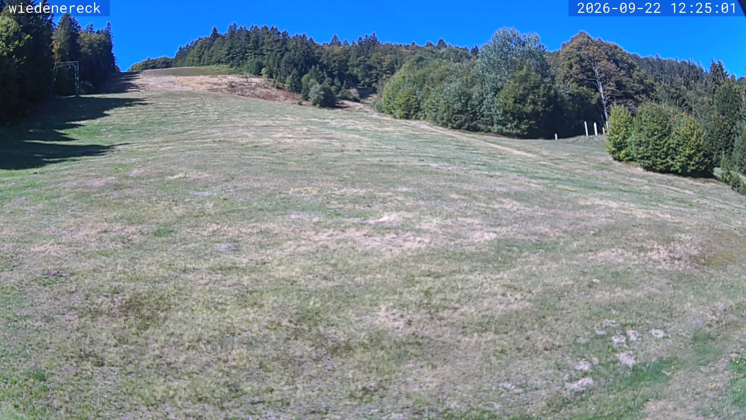 Archived image Webcam Münstertal-Wieden: Wiedenereck lift