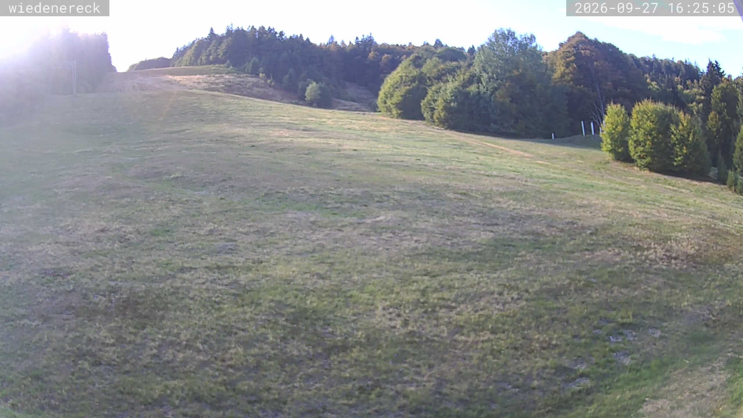 Archiv Foto Webcam Münstertal-Wieden: Wiedenereck Skilift