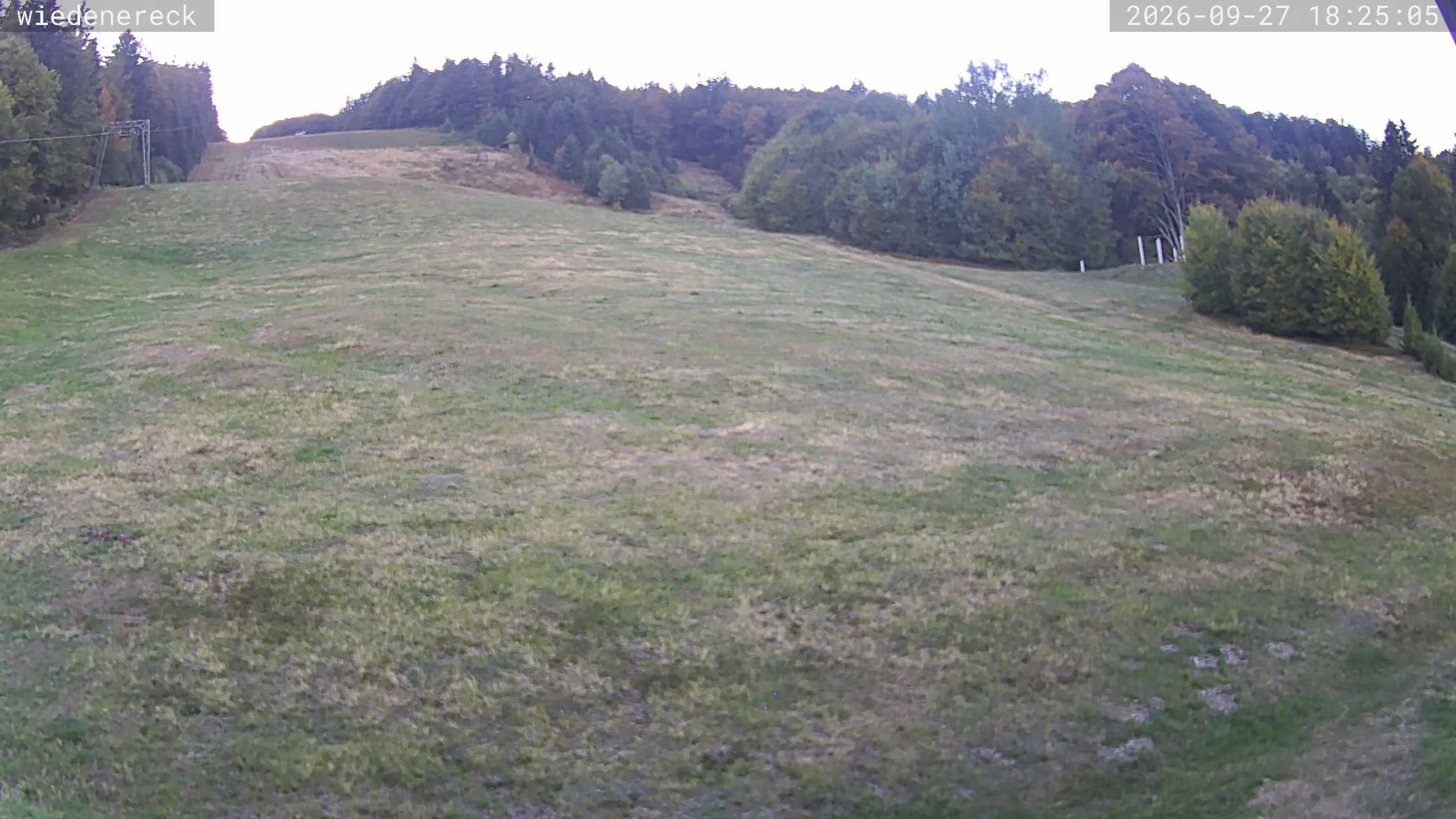 Archiv Foto Webcam Münstertal-Wieden: Wiedenereck Skilift