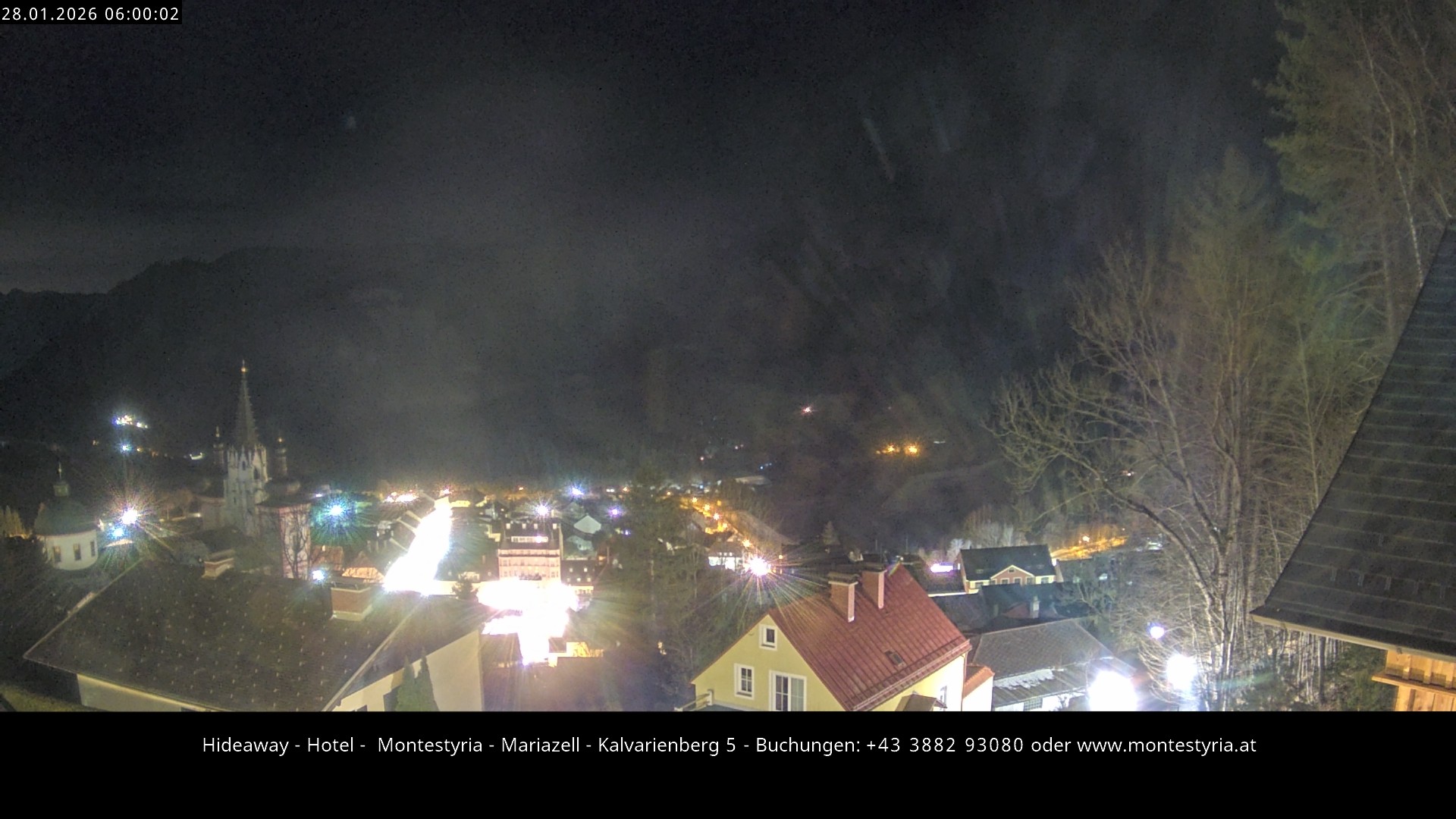 Archiv Foto Webcam Mariazell - Kalvarienberg