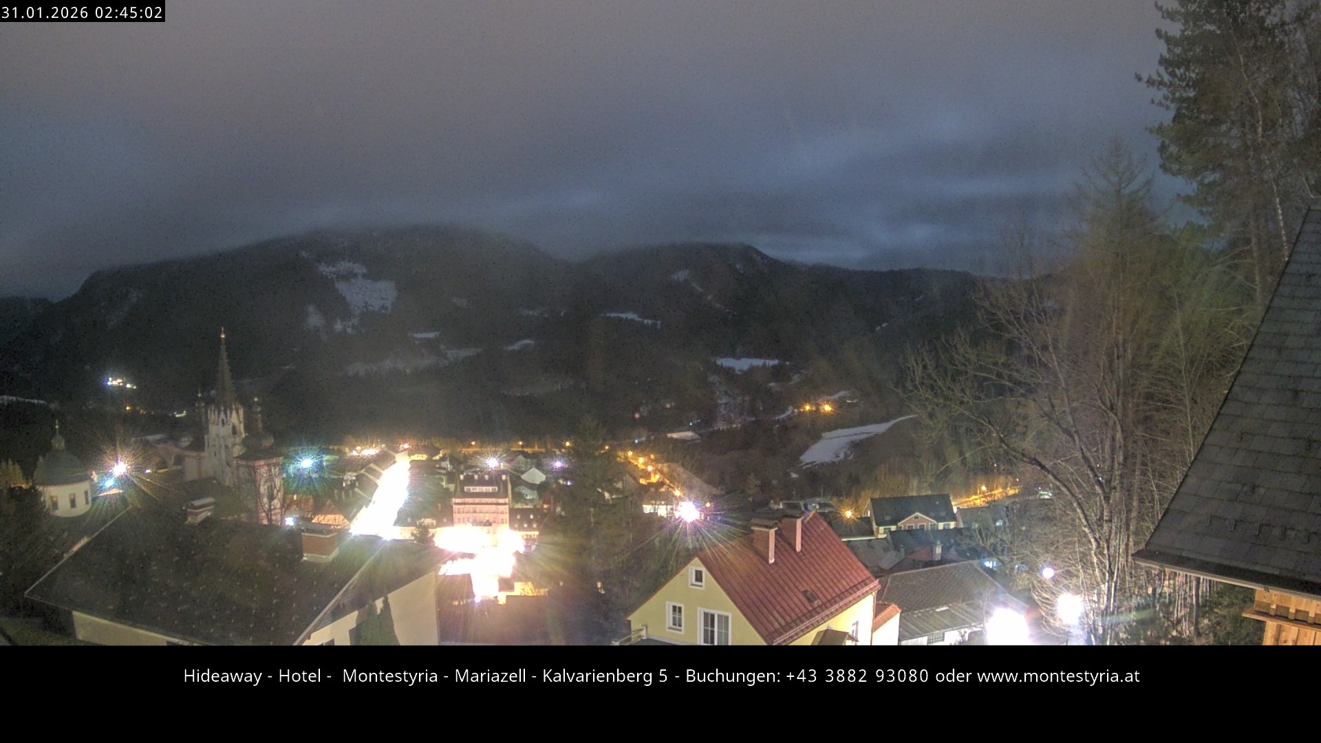 Archiv Foto Webcam Mariazell - Kalvarienberg