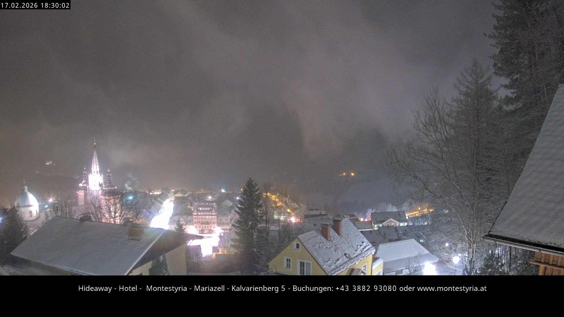 Archiv Foto Webcam Mariazell - Kalvarienberg