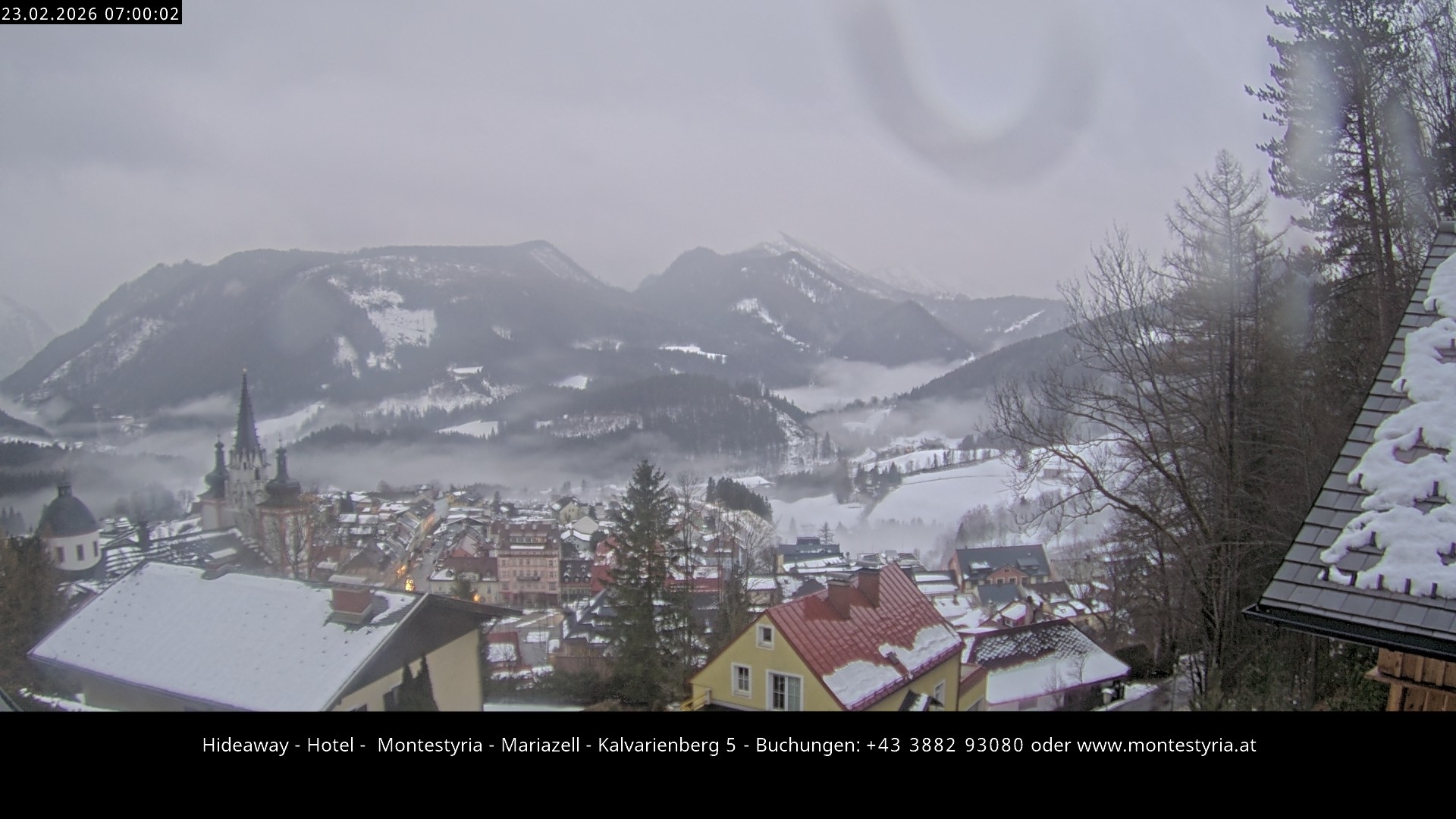 Archiv Foto Webcam Mariazell - Kalvarienberg