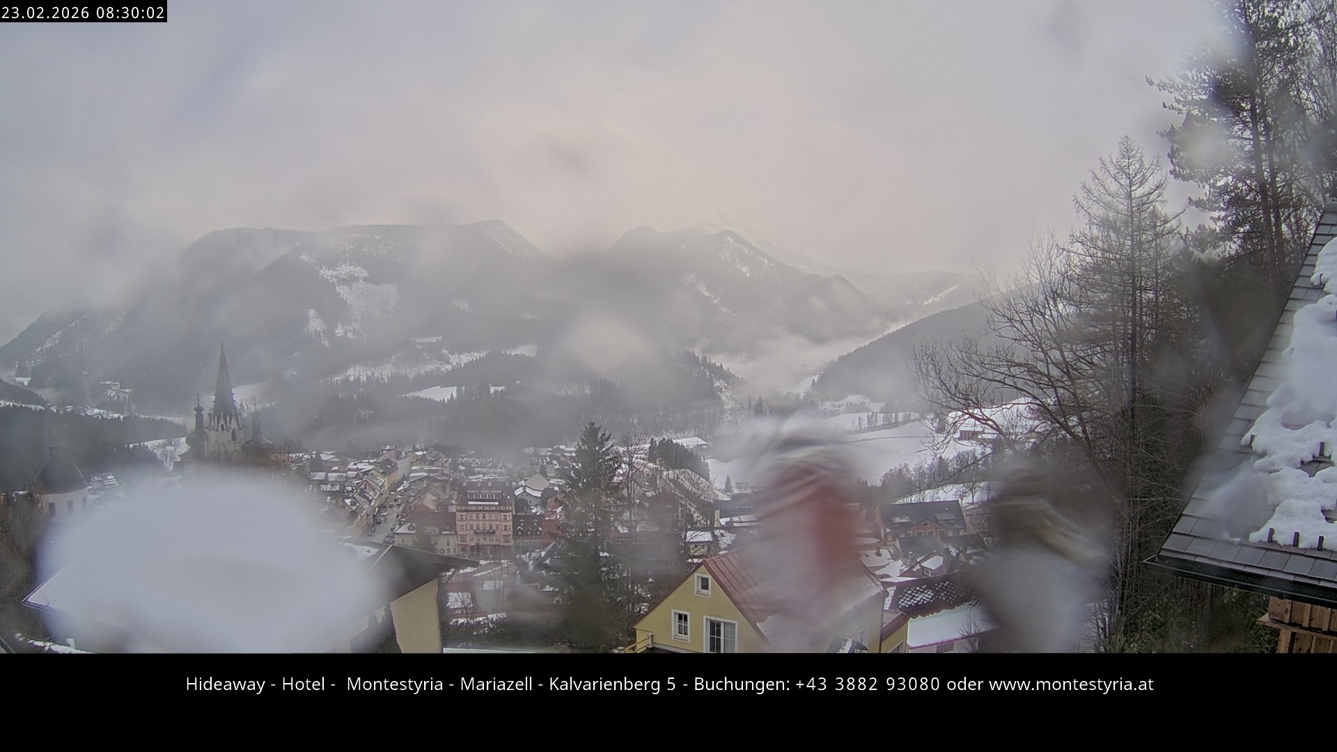 Archiv Foto Webcam Mariazell - Kalvarienberg