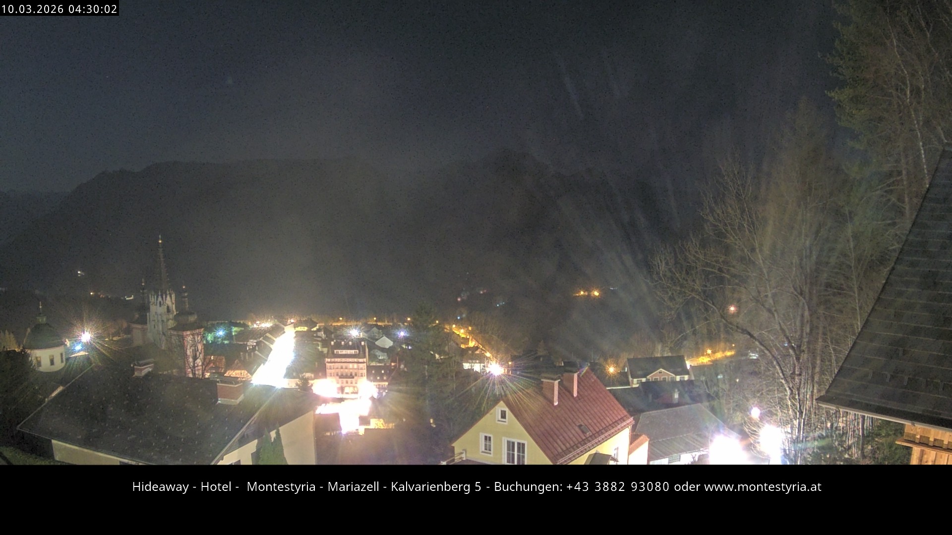 Archiv Foto Webcam Mariazell - Kalvarienberg