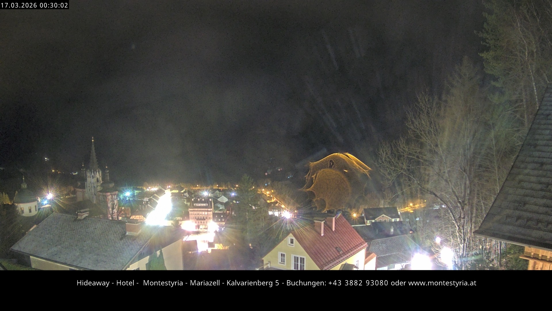 Archiv Foto Webcam Mariazell - Kalvarienberg