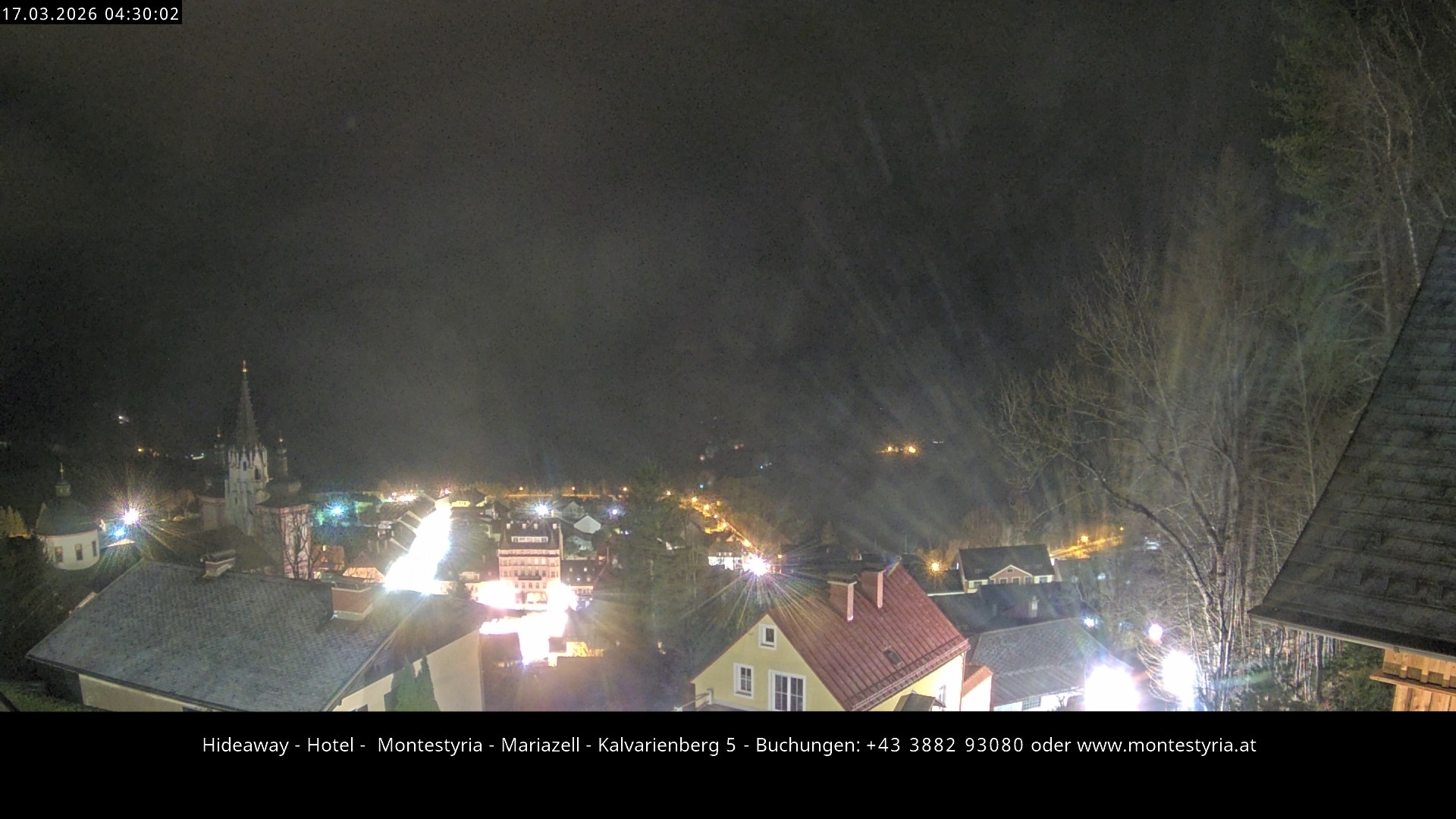 Archiv Foto Webcam Mariazell - Kalvarienberg