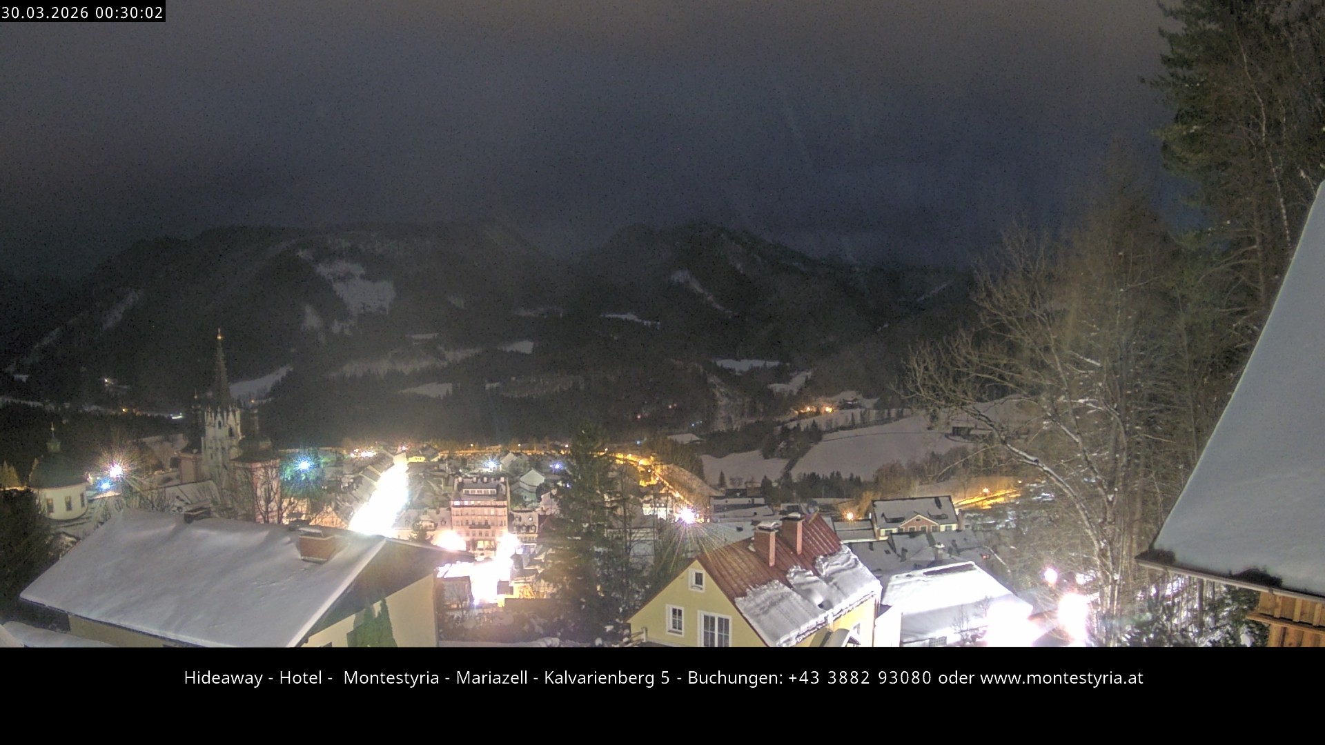 Archiv Foto Webcam Mariazell - Kalvarienberg
