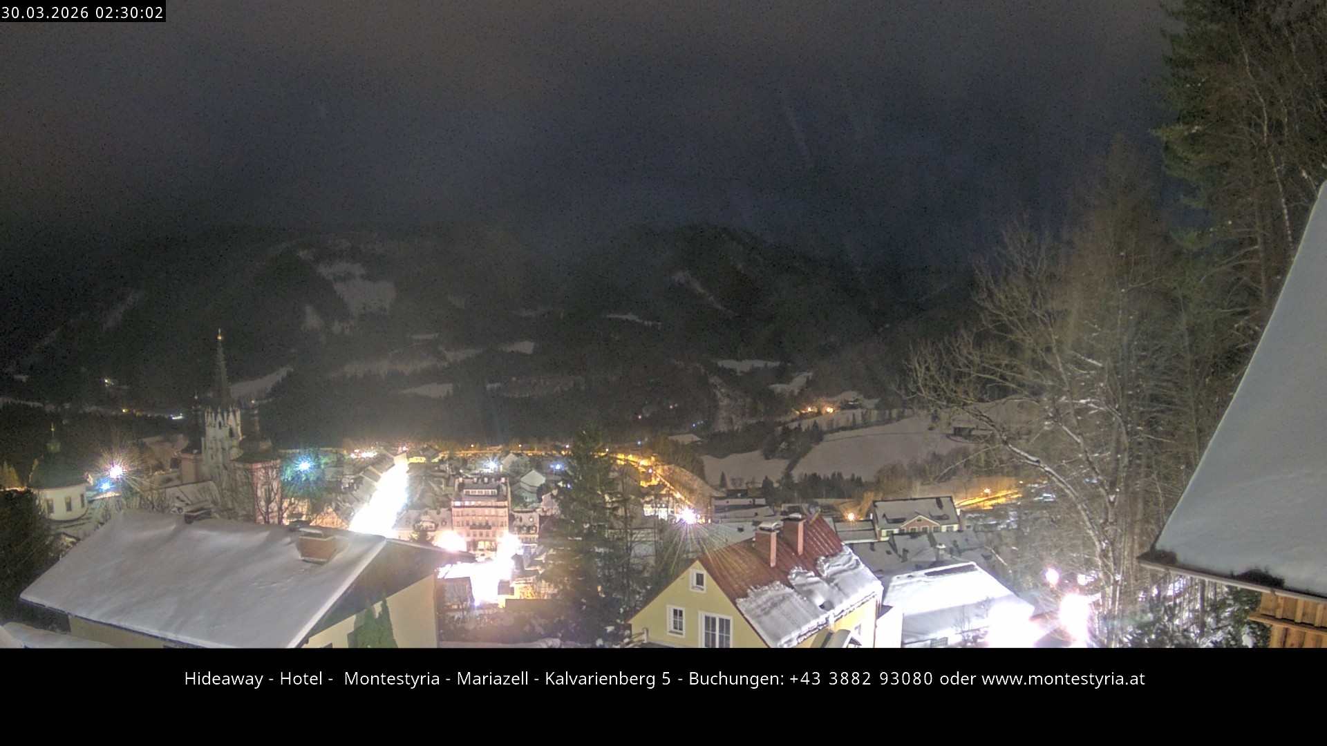 Archiv Foto Webcam Mariazell - Kalvarienberg