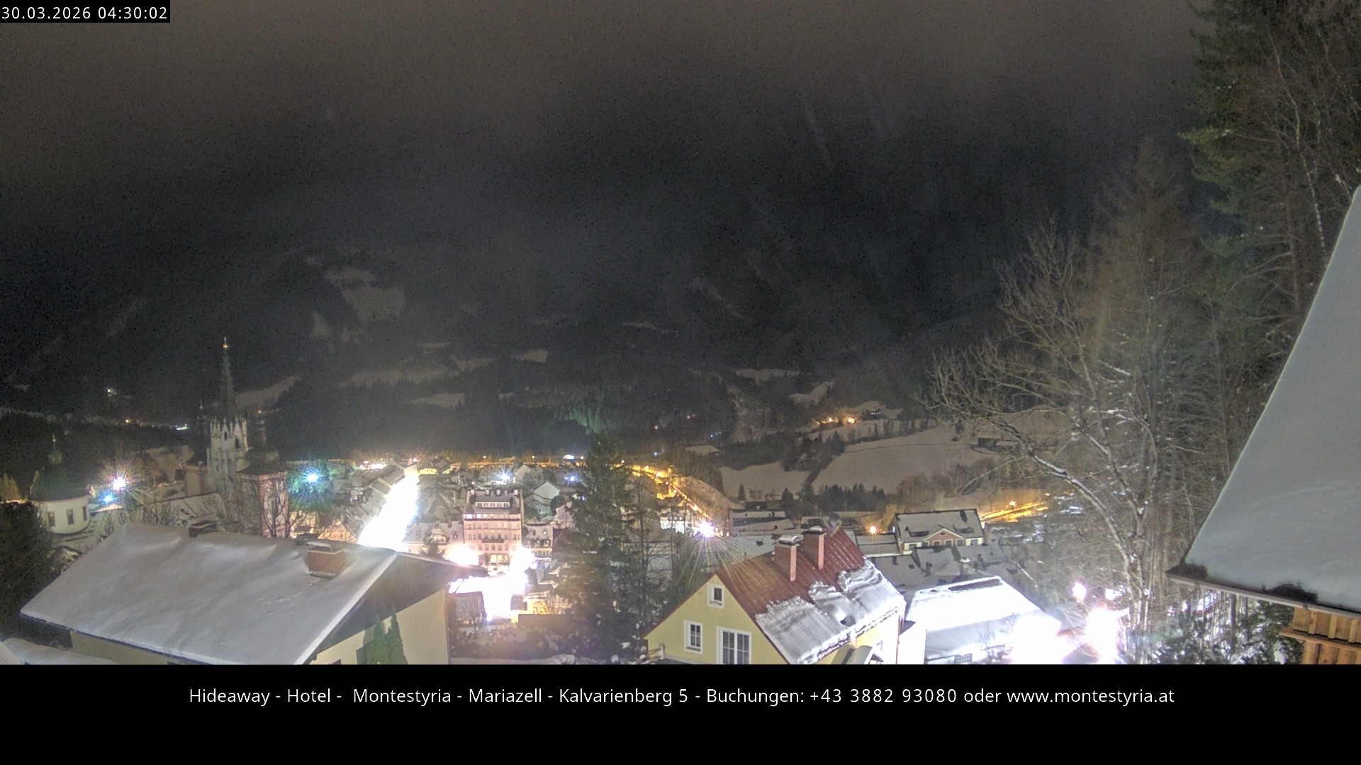 Archiv Foto Webcam Mariazell - Kalvarienberg