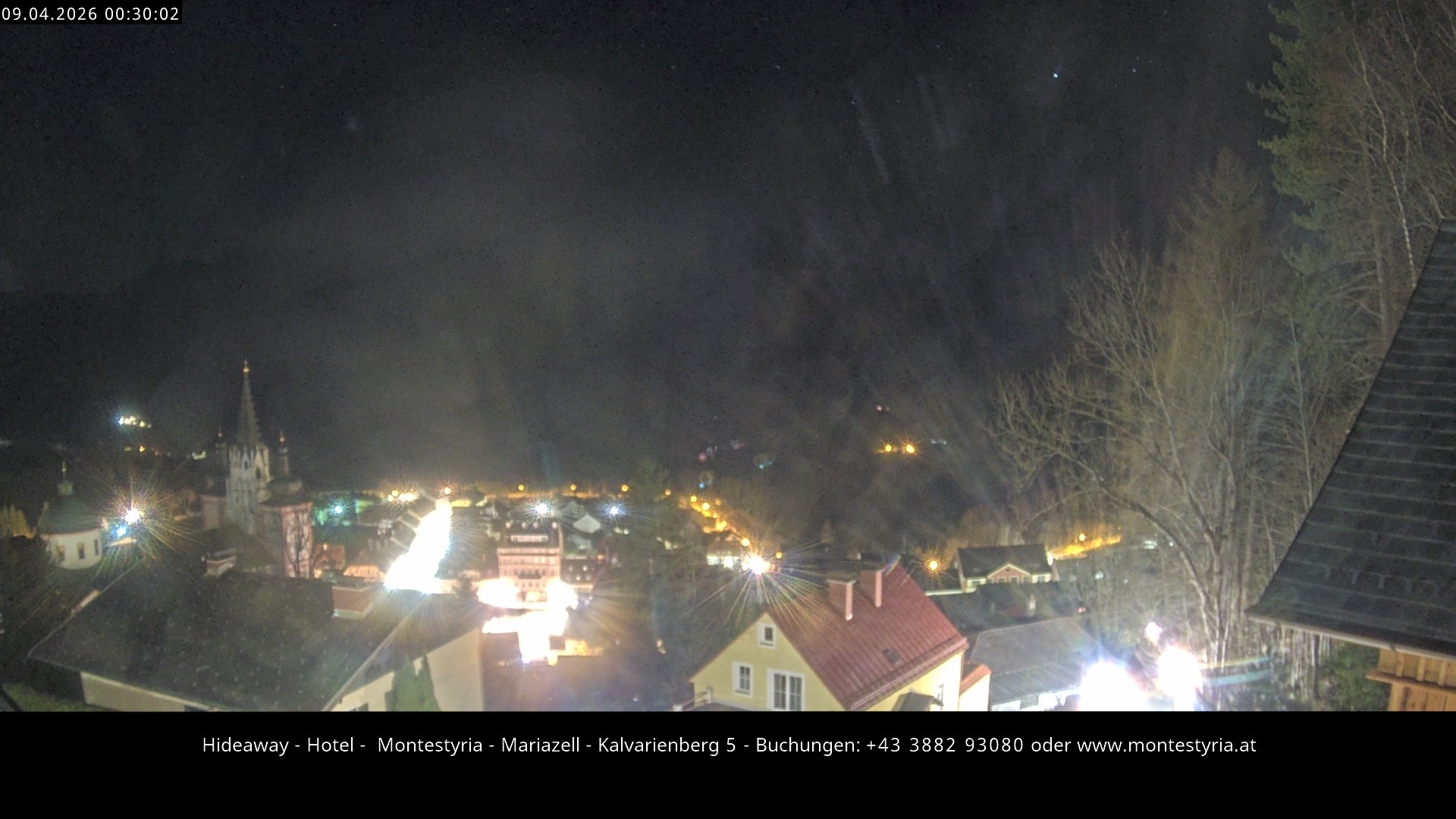 Archiv Foto Webcam Mariazell - Kalvarienberg