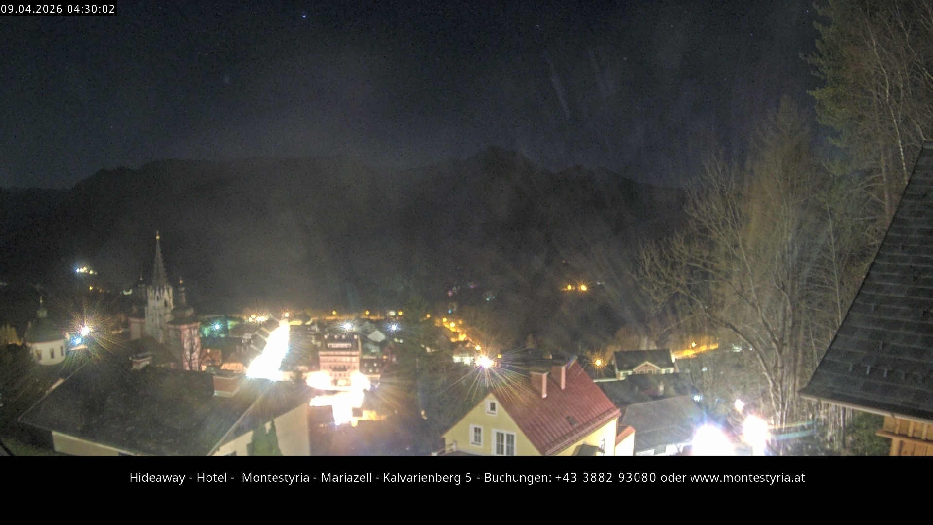 Archiv Foto Webcam Mariazell - Kalvarienberg