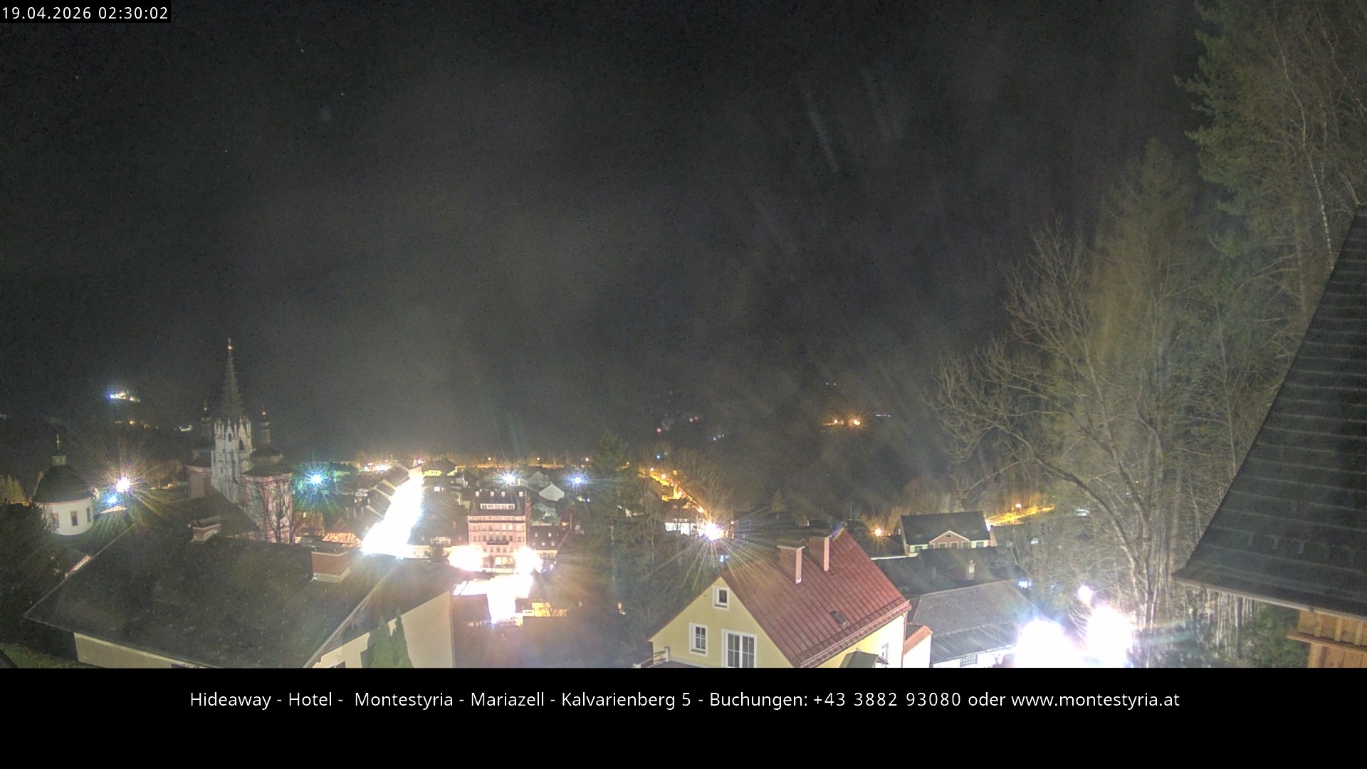 Archiv Foto Webcam Mariazell - Kalvarienberg