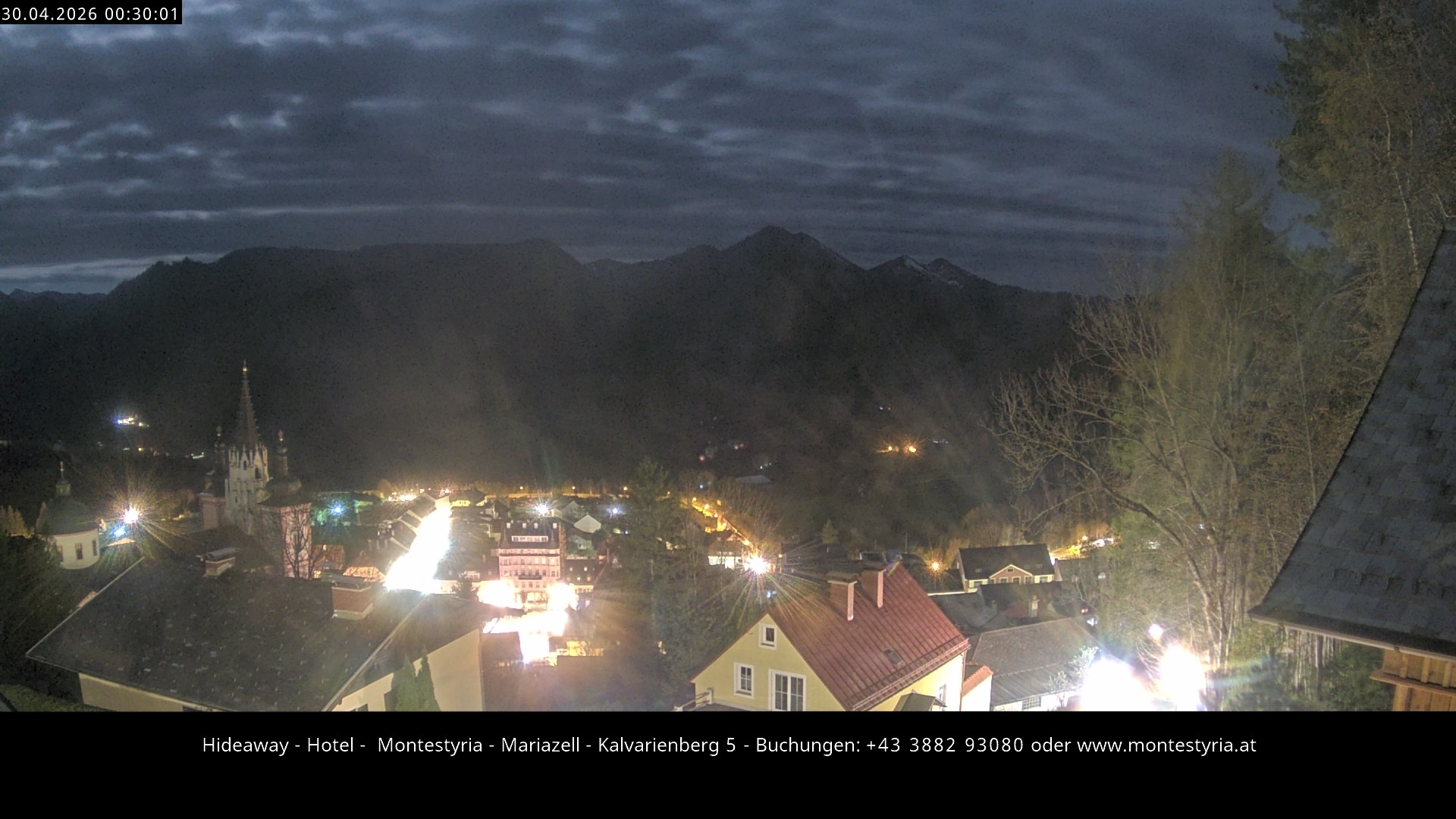 Archiv Foto Webcam Mariazell - Kalvarienberg