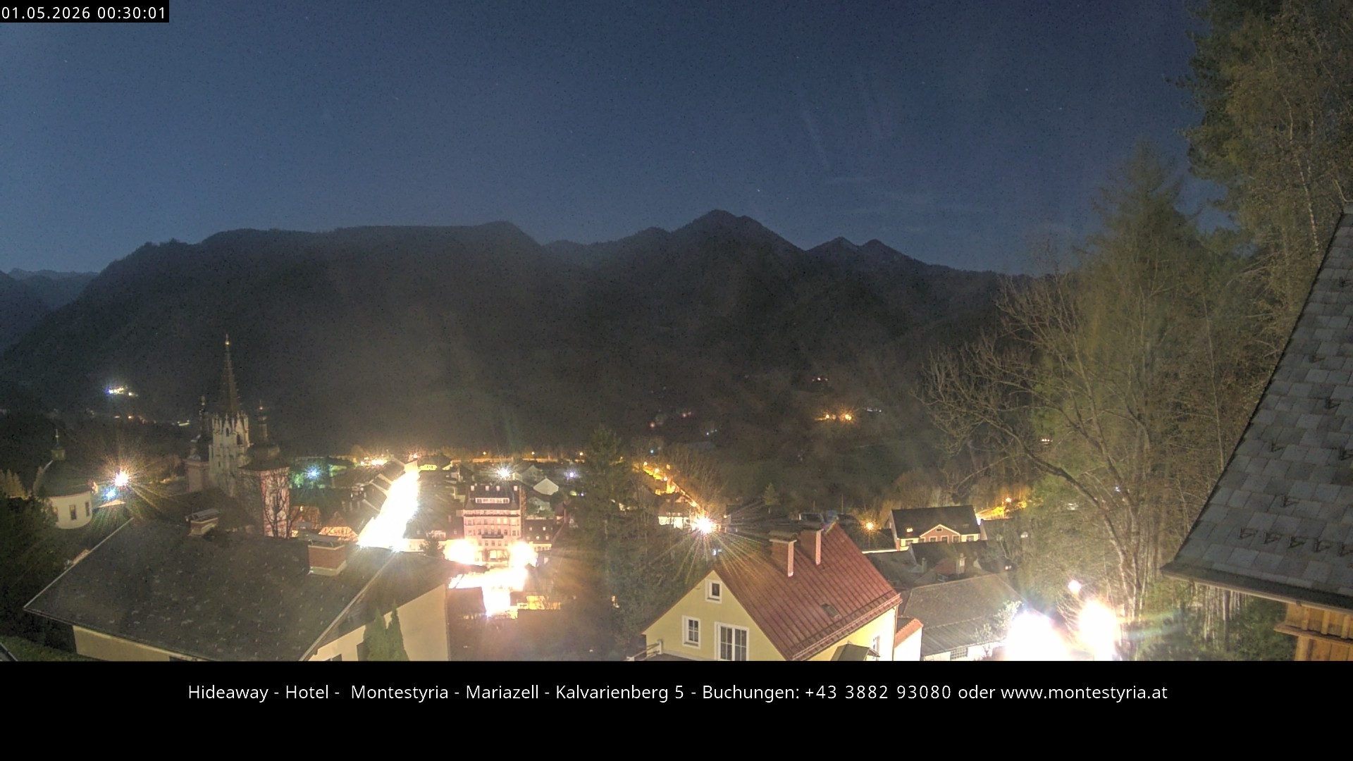 Archiv Foto Webcam Mariazell - Kalvarienberg