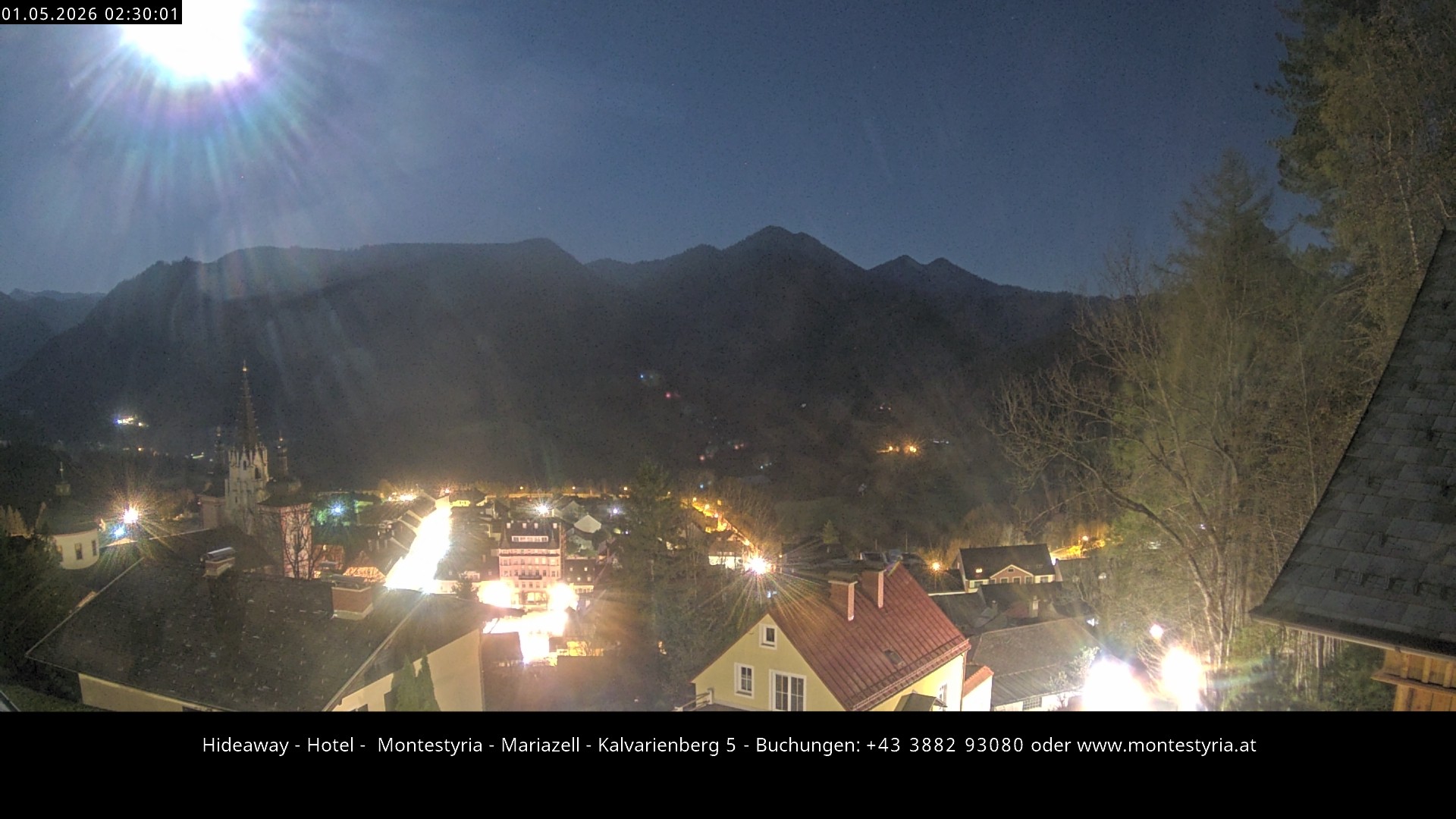 Archiv Foto Webcam Mariazell - Kalvarienberg